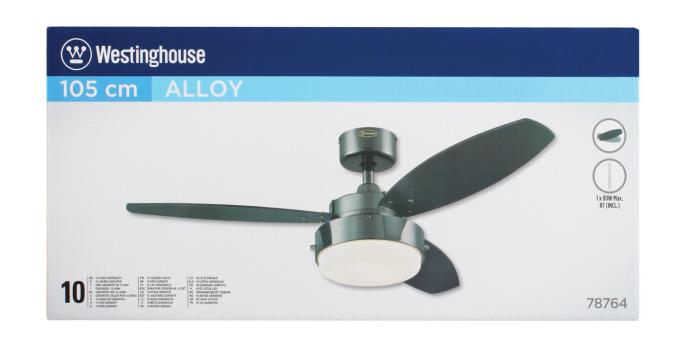 Westinghouse Alloy Schwarz Deckevenventilator - EAN 4895105608055 Produkt 7876440 Bild 8