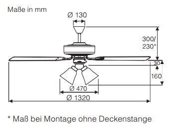 CasaFan Deckenventilator Centurion 132 MA Produktbild Ean:4024397363933 SKU:513243 Deckenventilator von www.Deckenventilator-Experte.de Bild 10 CasaFan Deckenventilator Centurion 132 MA Produktbild Ean:4024397363933 SKU:513243 Deckenventilator von www.Deckenventilator-Experte.de Bild 10