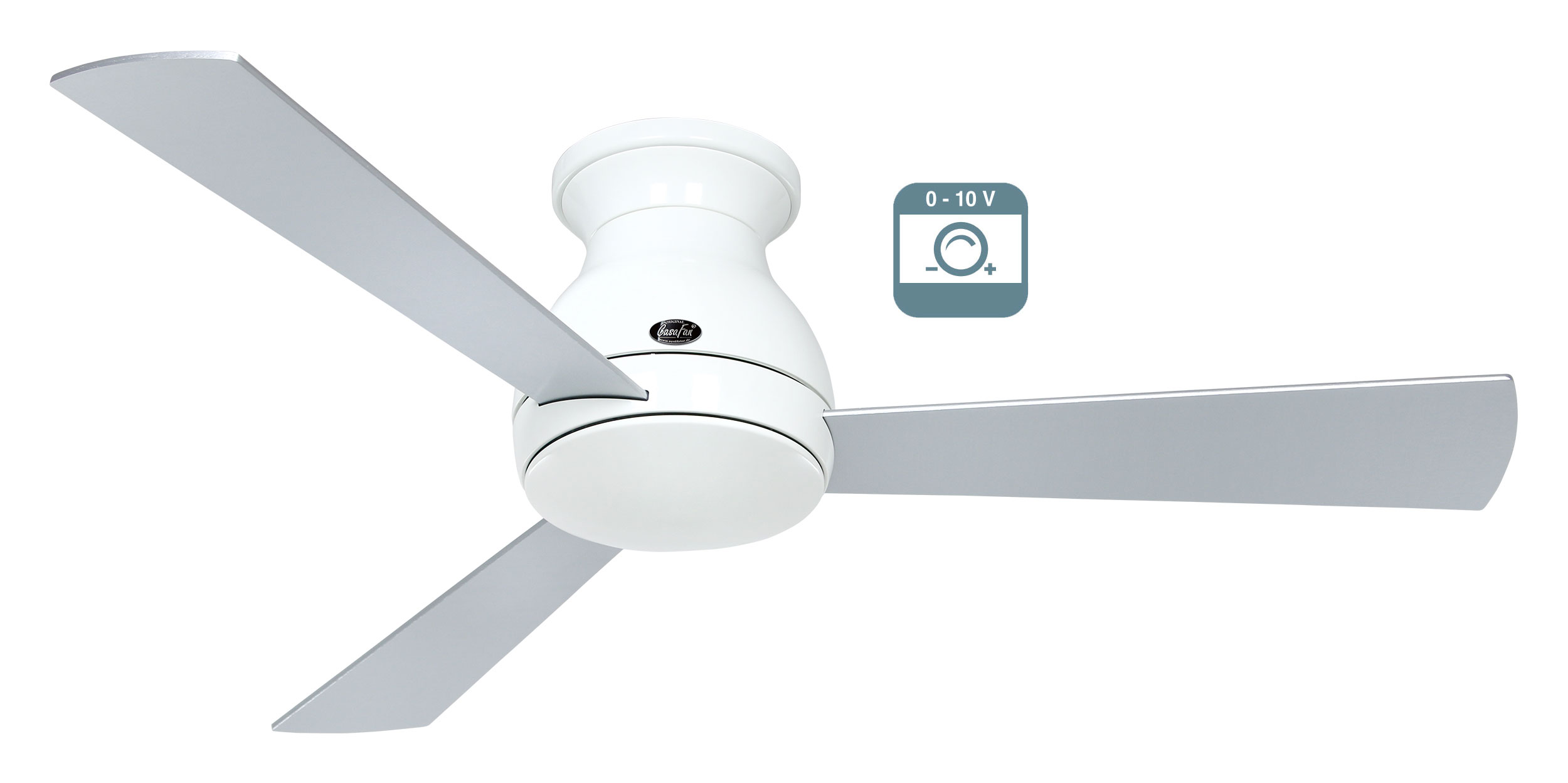 CasaFan Deckenventilator Eco Pallas 116 WE-SI/KI 0 - 10 V Produktbild Ean:4024397382316 SKU:3116771 Deckenventilator von www.Deckenventilator-Experte.de Bild 1