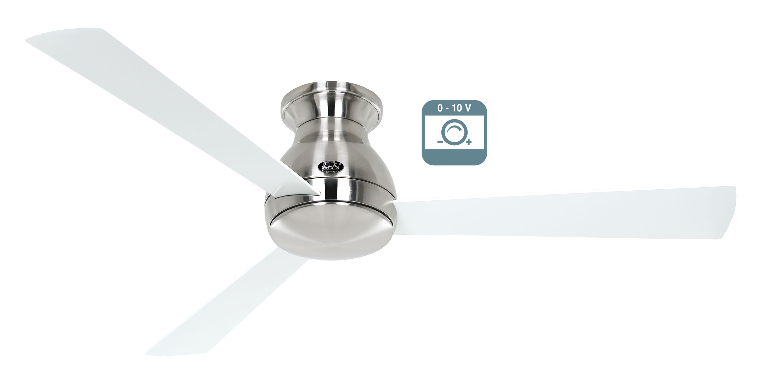 CasaFan Deckenventilator Eco Pallas 142 BN-WE/LG 0 - 10 V Produktbild Ean:4024397382361 SKU:3142721 Deckenventilator von www.Deckenventilator-Experte.de Bild 1