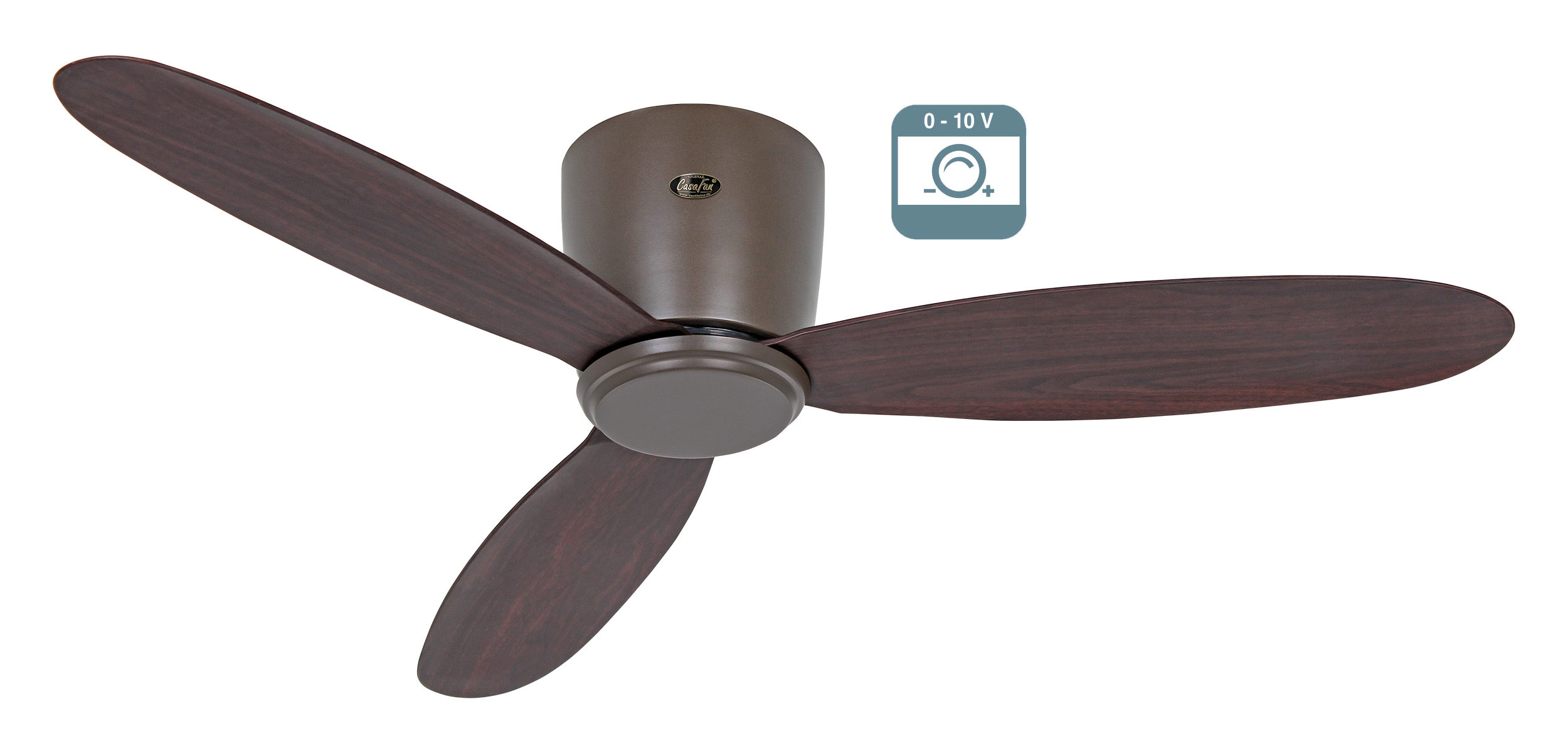 CasaFan Deckenventilator Eco Plano II 112 BZ-NB 0 - 10 V Produktbild Ean:4024397382170 SKU:3112821 Deckenventilator von www.Deckenventilator-Experte.de Bild 1