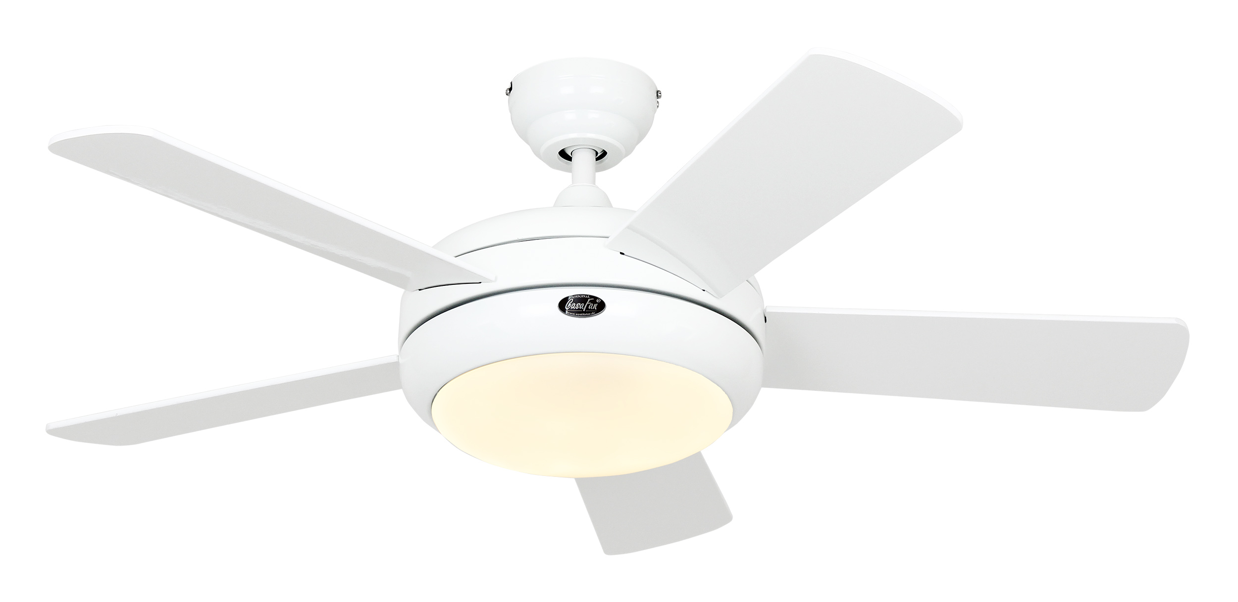 CasaFan Deckenventilator Titanium 105 WE-WE/LG mit Fernbedienung Produktbild Ean:4024397368990 SKU:9510561 Deckenventilator von www.Deckenventilator-Experte.de Bild 1