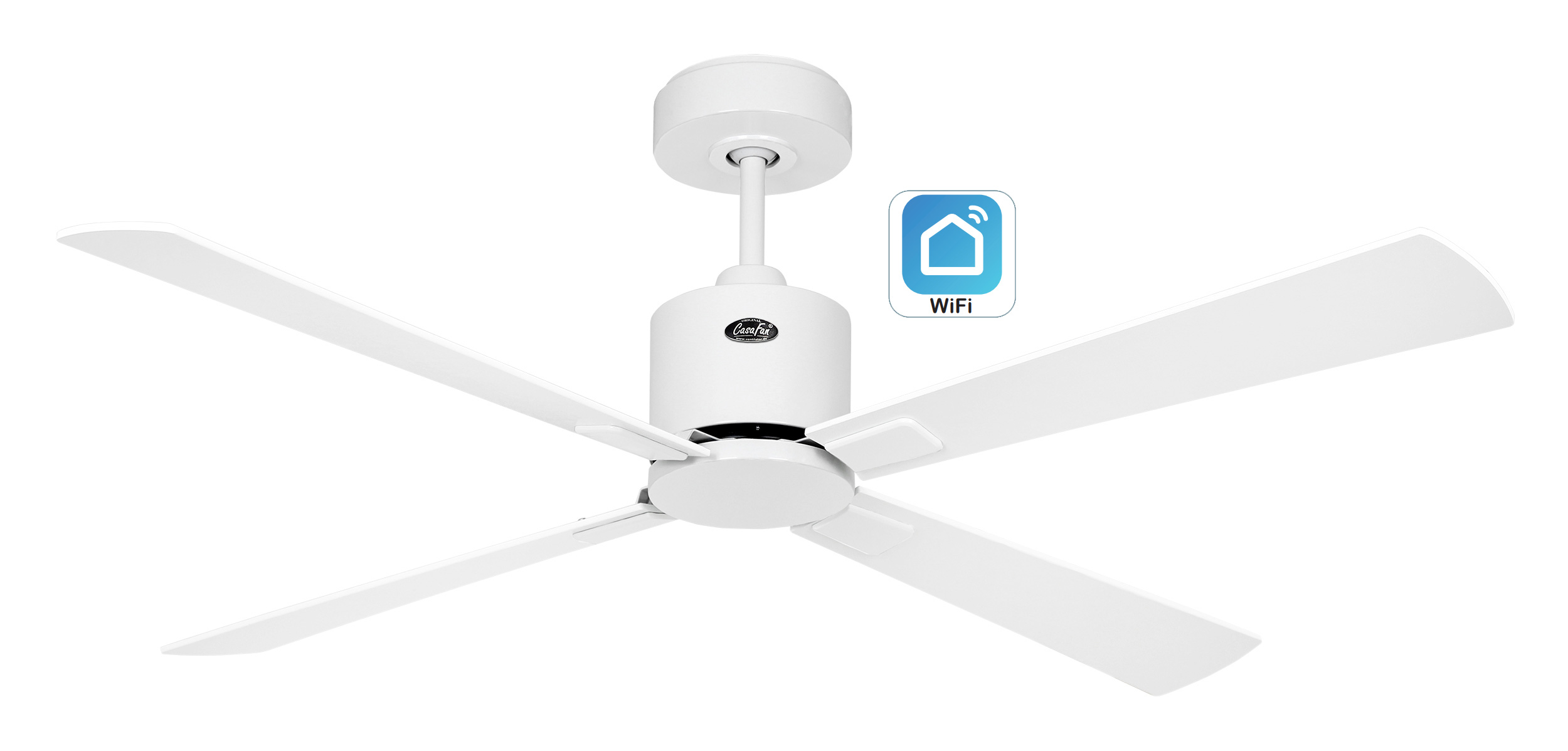 CasaFan Deckenventilator Eco Concept 132 WE-WE/LG WiFi Produktbild Ean:4024397381135 SKU:921362W Deckenventilator von www.Deckenventilator-Experte.de Bild 1