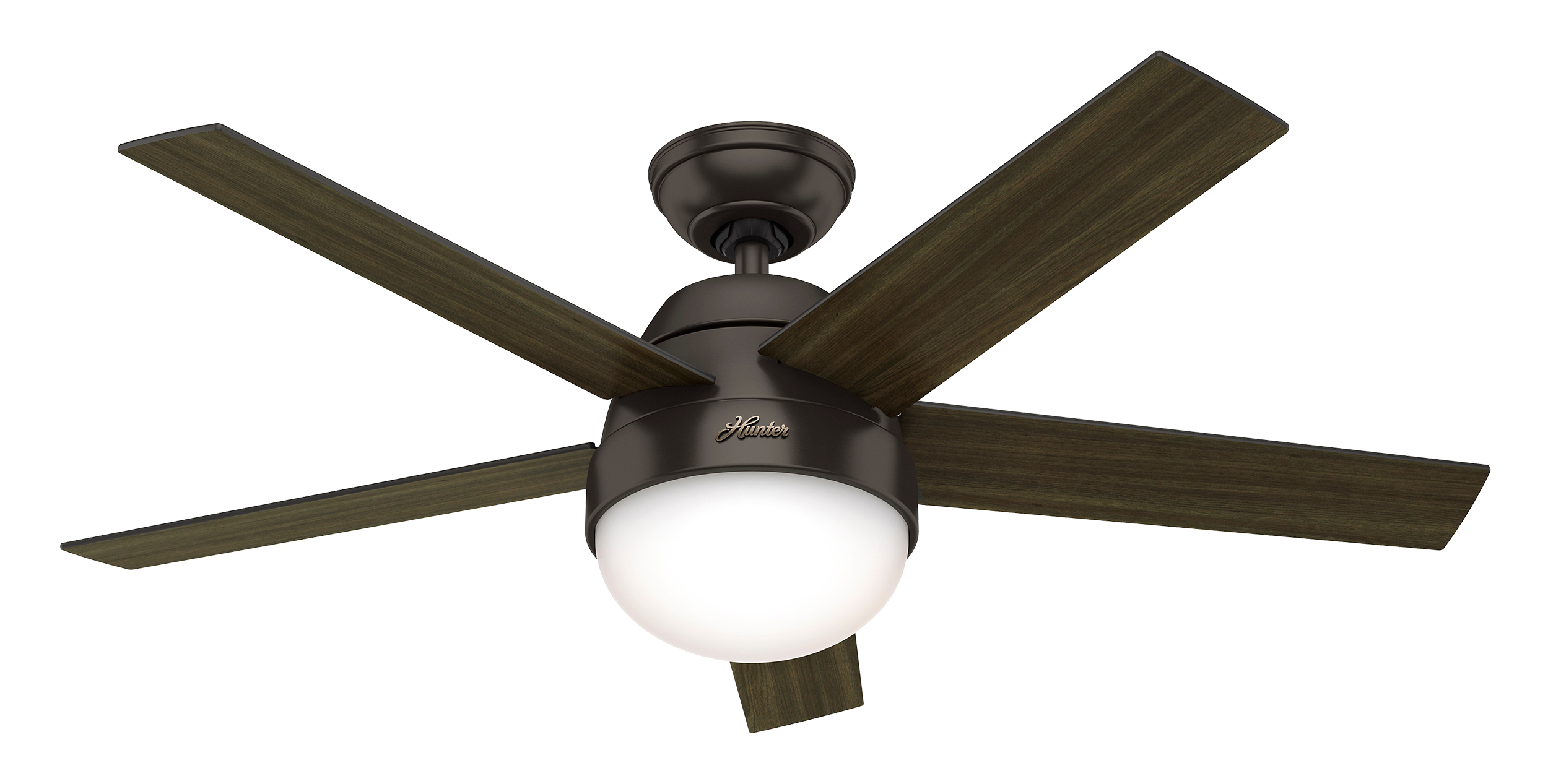 Hunter Deckenventilator Stile 117 PB Produktbild Ean:0049694506412 SKU:50641 Deckenventilator von www.Deckenventilator-Experte.de Bild 1