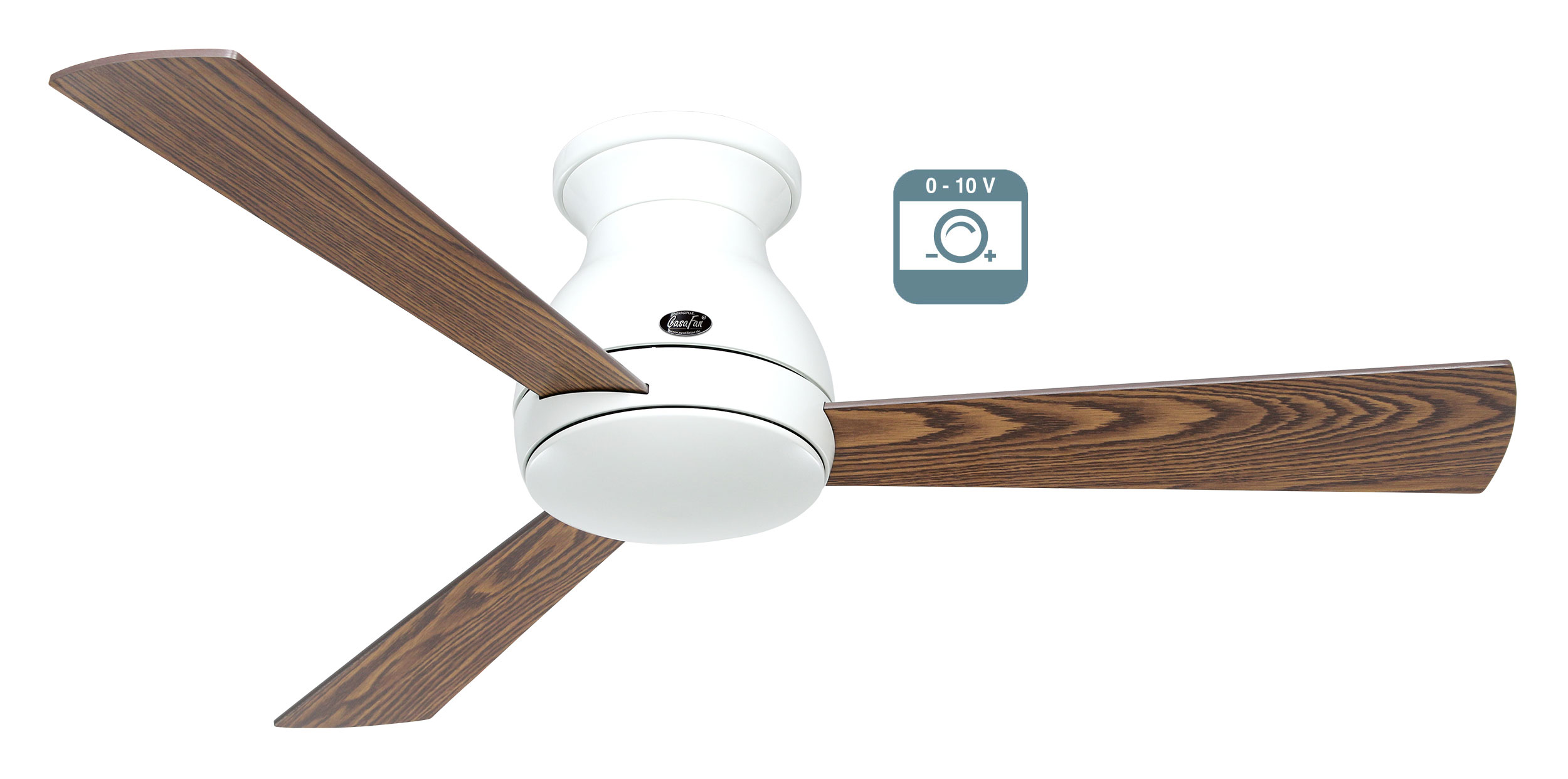 CasaFan Deckenventilator Eco Pallas 116 WE-EA/NB 0 - 10 V Produktbild Ean:4024397382309 SKU:3116751 Deckenventilator von www.Deckenventilator-Experte.de Bild 1