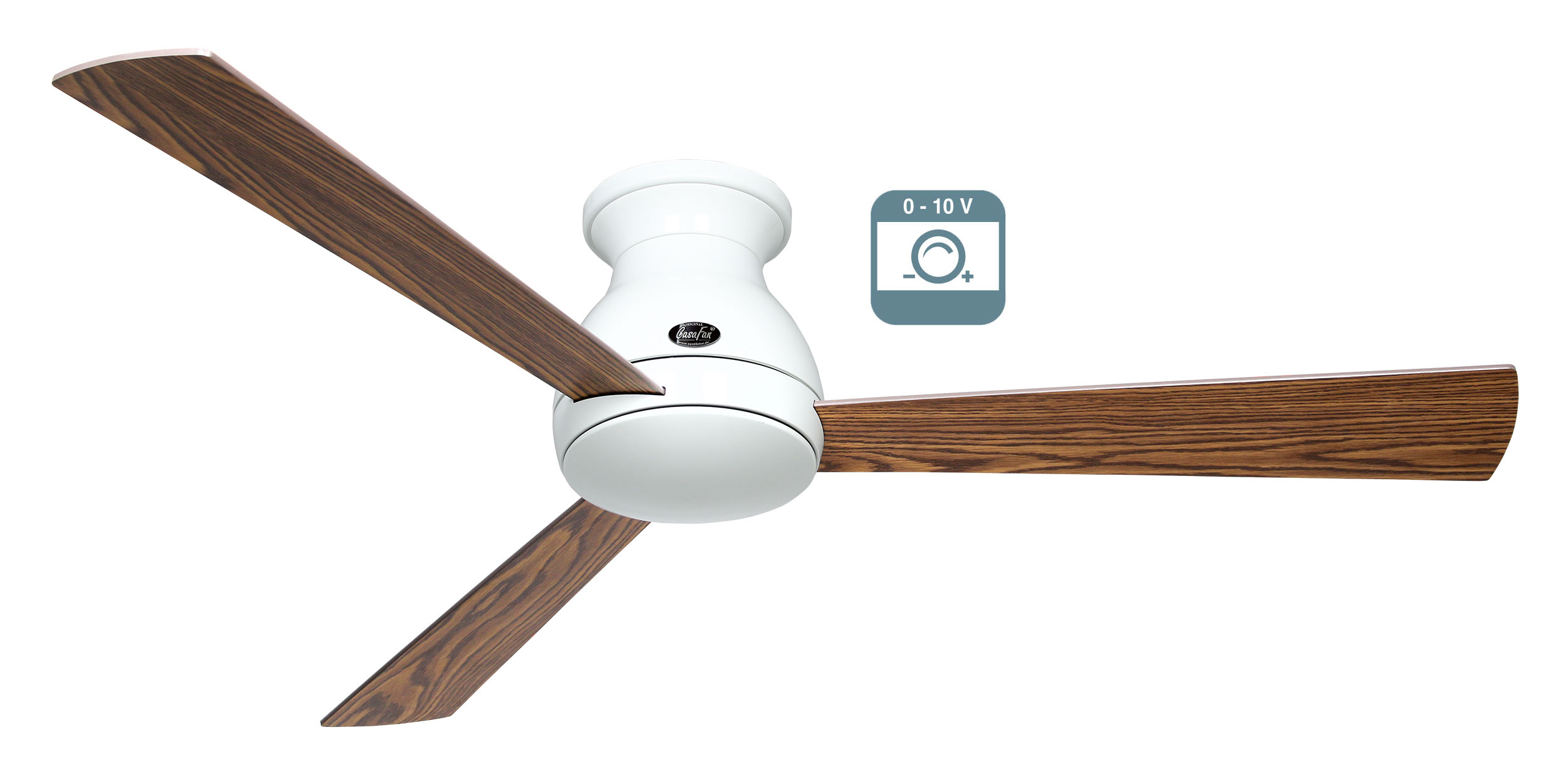 CasaFan Deckenventilator Eco Pallas 142 WE-EA/NB 0 - 10 V Produktbild Ean:4024397382385 SKU:3142751 Deckenventilator von www.Deckenventilator-Experte.de Bild 1