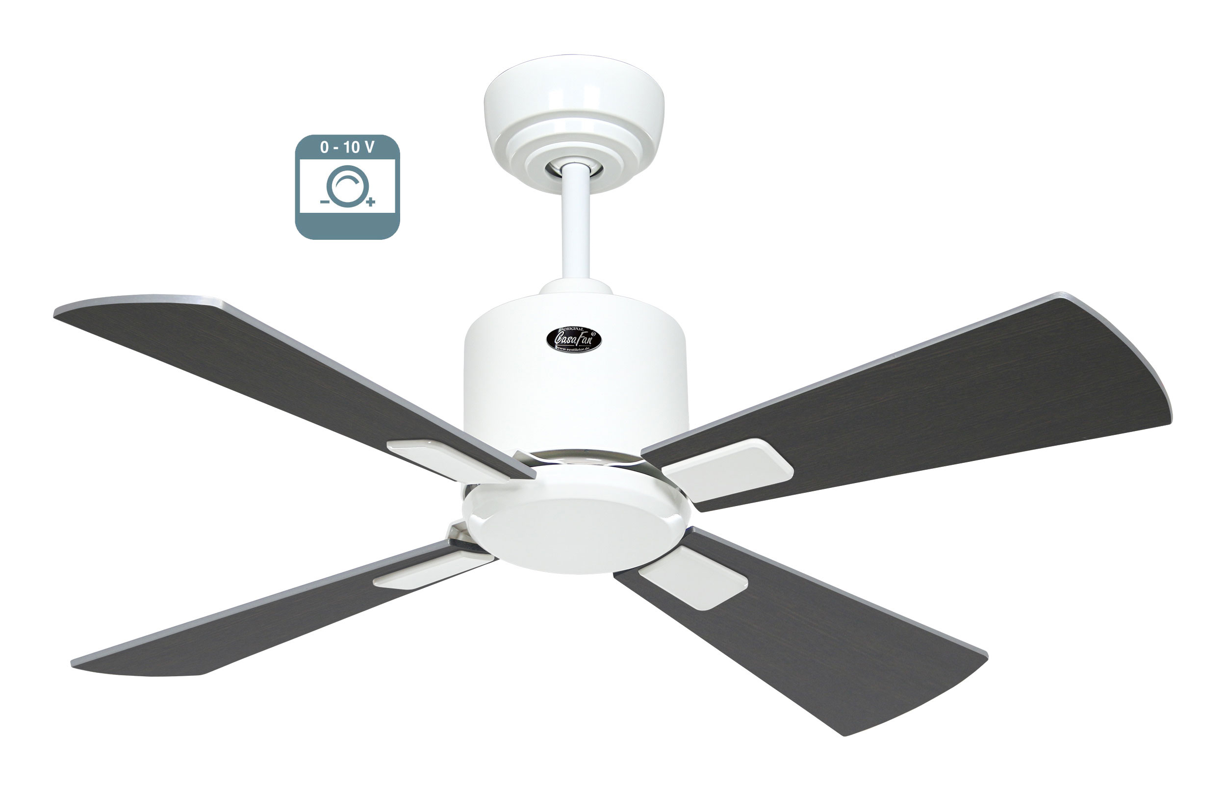 CasaFan Deckenventilator Eco Neo III 92 WE-WN/SI 0 - 10 V Produktbild Ean:4024397384211 SKU:9430411 Deckenventilator von www.Deckenventilator-Experte.de Bild 1