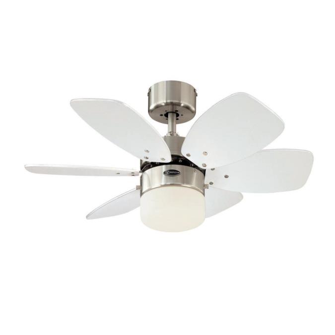 Westinghouse Flora Royale 76 cm Silber/Weiß Deckevenventilator - EAN 4895105605740 Produkt 7878840 Bild 3