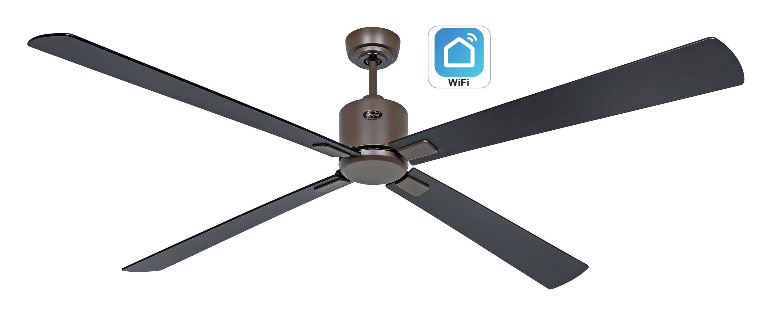 CasaFan Deckenventilator Eco Neo III 180 BZ-SW/TK WiFi Produktbild Ean:4024397383948 SKU:949410W Deckenventilator von www.Deckenventilator-Experte.de Bild 1