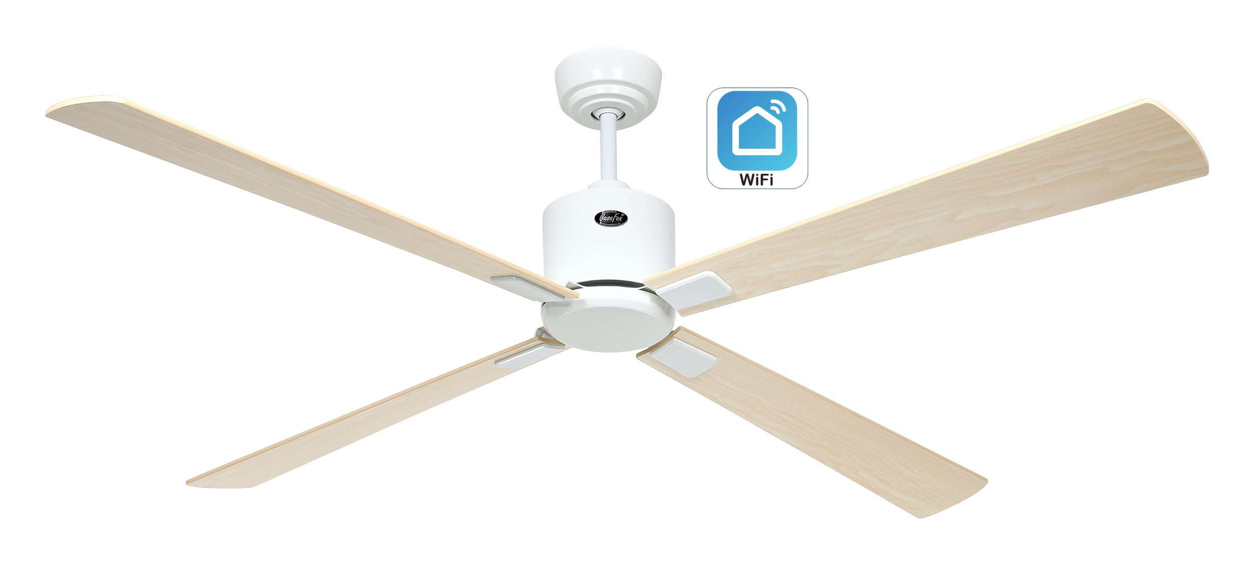 CasaFan Deckenventilator Eco Neo III 152 WE-AH/BU WiFi Produktbild Ean:4024397383696 SKU:943323W Deckenventilator von www.Deckenventilator-Experte.de Bild 1