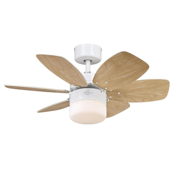Westinghouse Flora Royale 76 cm Weiß/Ahorn Deckevenventilator - EAN 4895105608949 Produkt 7242440 Bild 3