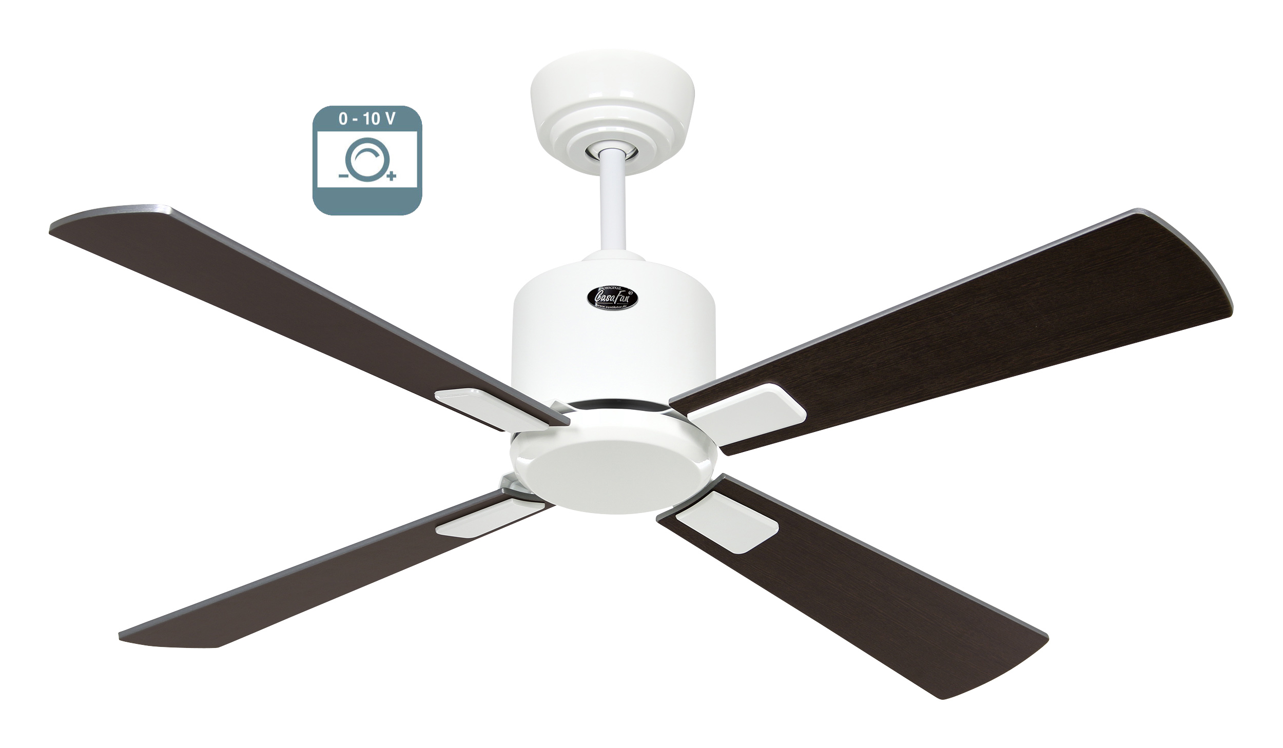 CasaFan Deckenventilator Eco Neo III 103 WE-WN/SI 0 - 10 V Produktbild Ean:4024397384402 SKU:9431411 Deckenventilator von www.Deckenventilator-Experte.de Bild 1