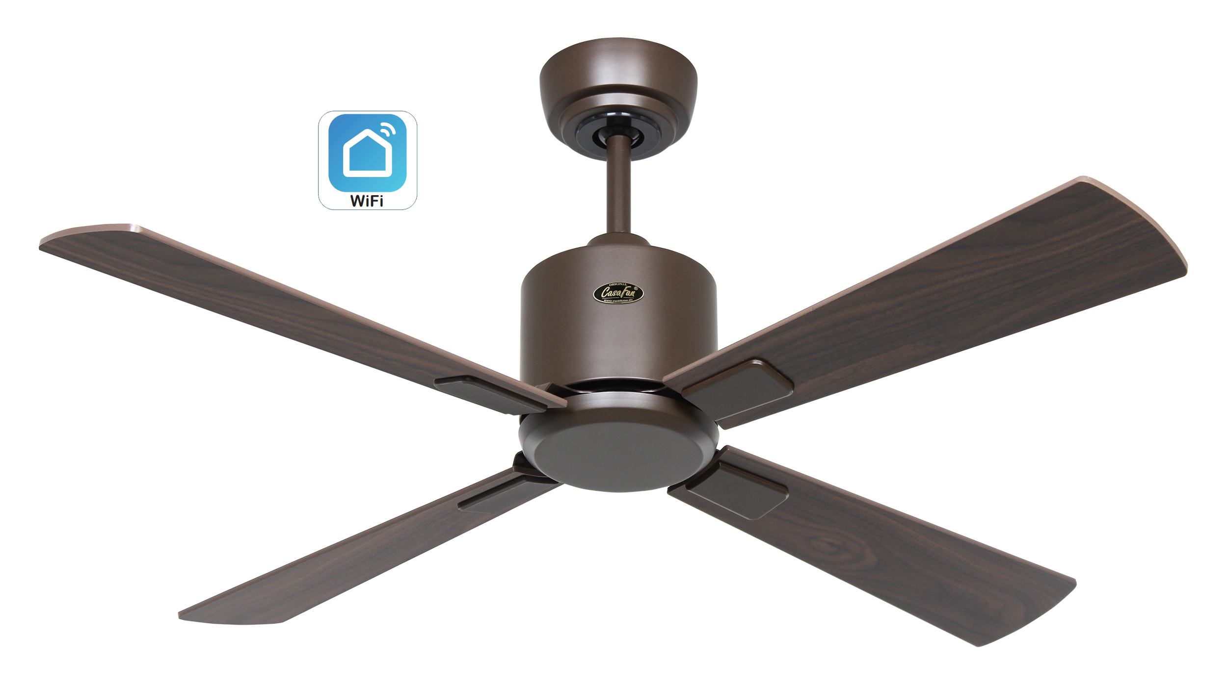 CasaFan Deckenventilator Eco Neo III 103 BZ-NB/KI WiFi Produktbild Ean:4024397383320 SKU:949111W Deckenventilator von www.Deckenventilator-Experte.de Bild 1