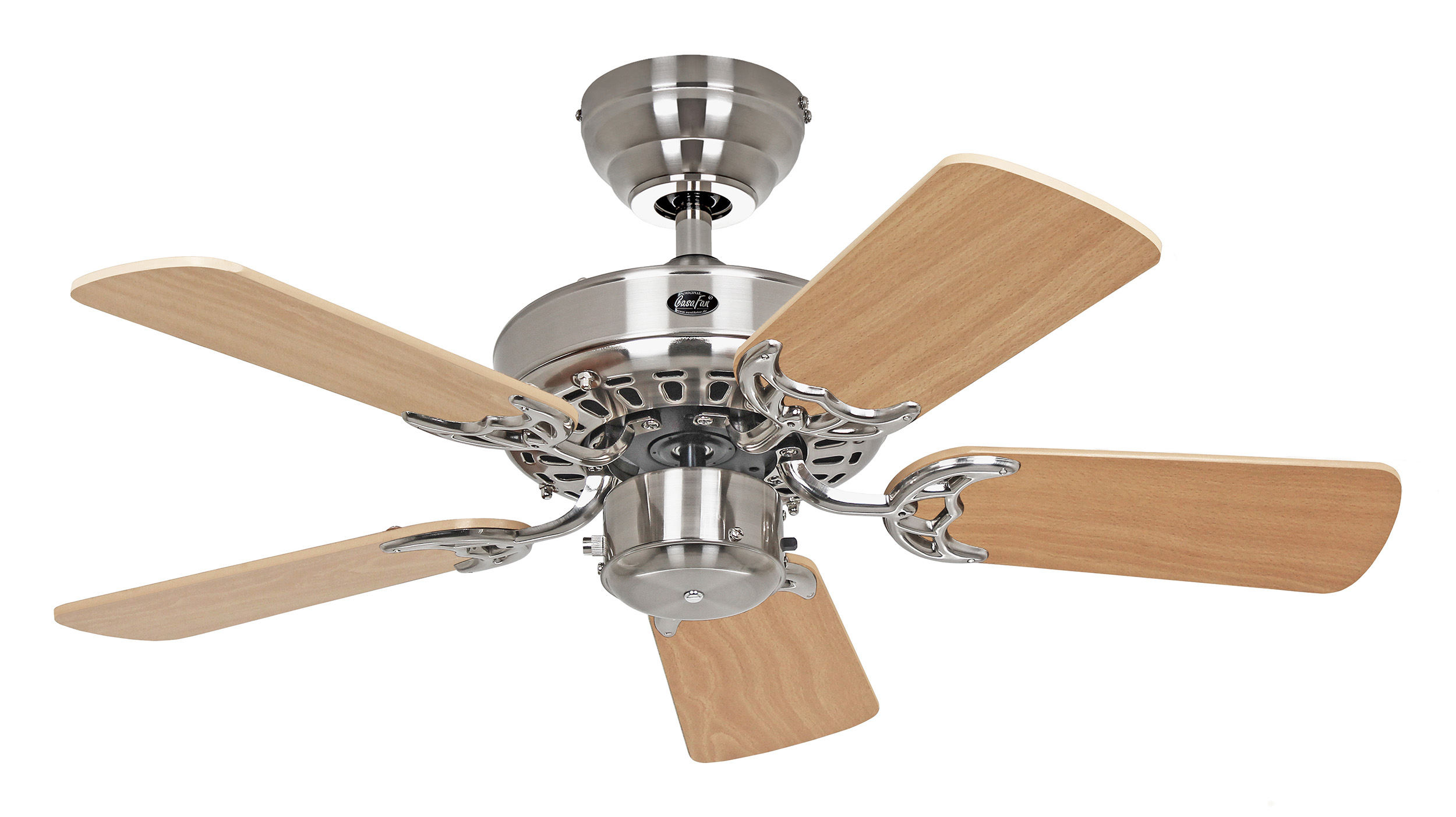 CasaFan Deckenventilator Classic Royal 75 BN-BU/KB Produktbild Ean:4024397075157 SKU:507515 Deckenventilator von www.Deckenventilator-Experte.de Bild 1