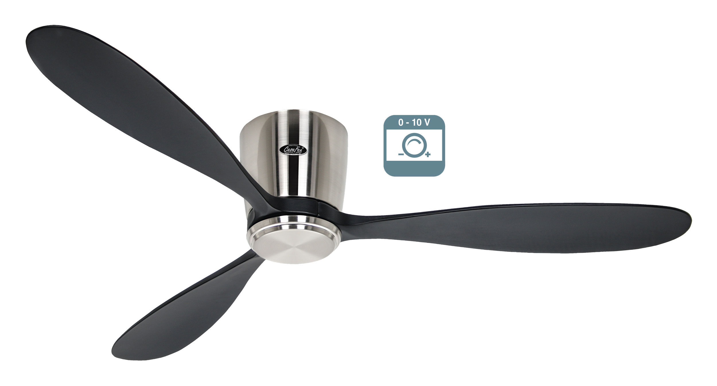 CasaFan Deckenventilator Eco Plano Wood BN-SW 0 - 10 V Produktbild Ean:4024397382484 SKU:3132901 Deckenventilator von www.Deckenventilator-Experte.de Bild 1