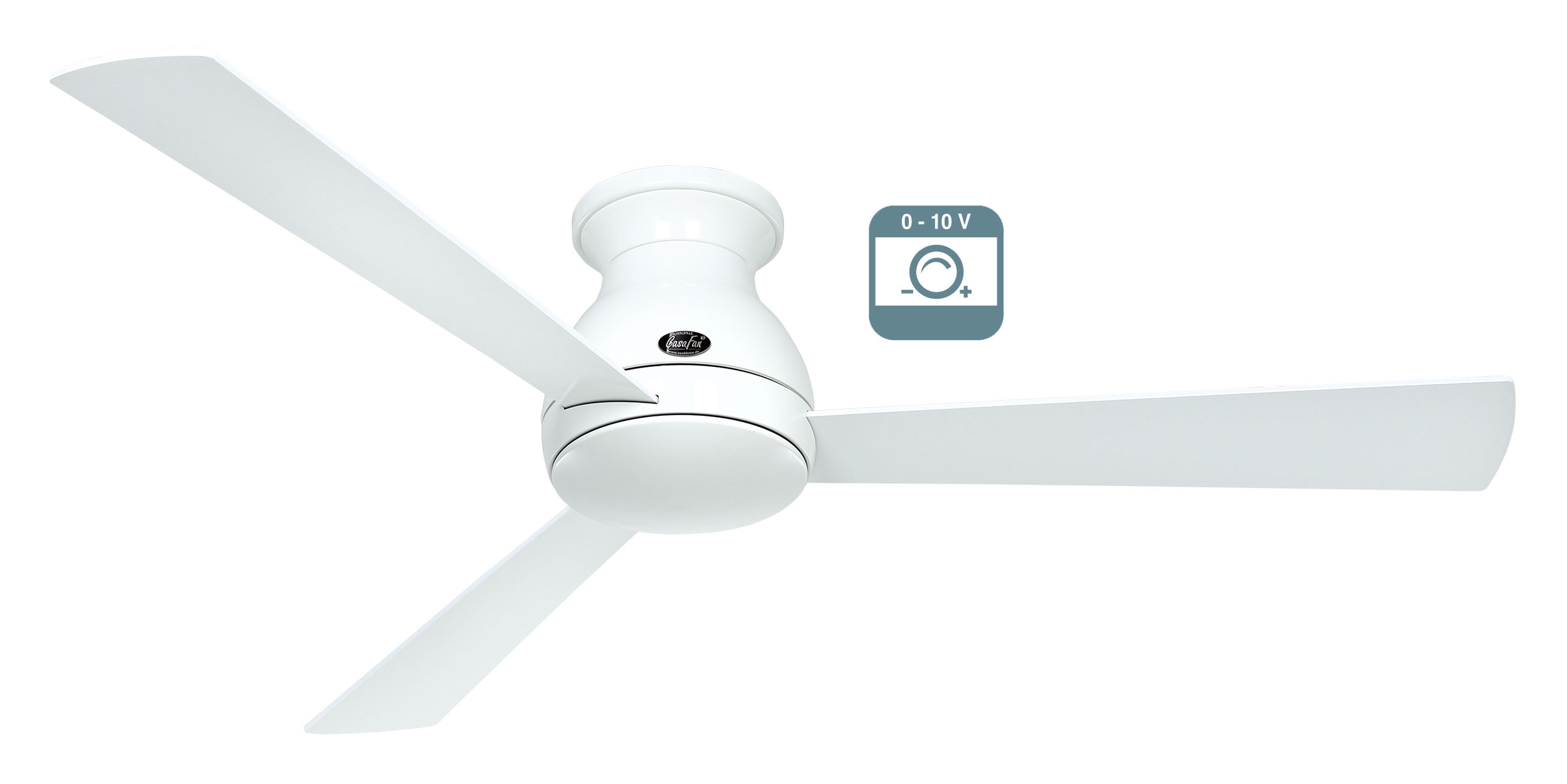 CasaFan Deckenventilator Eco Pallas 142 WE-WE/LG 0 - 10 V Produktbild Ean:4024397382408 SKU:3142761 Deckenventilator von www.Deckenventilator-Experte.de Bild 1