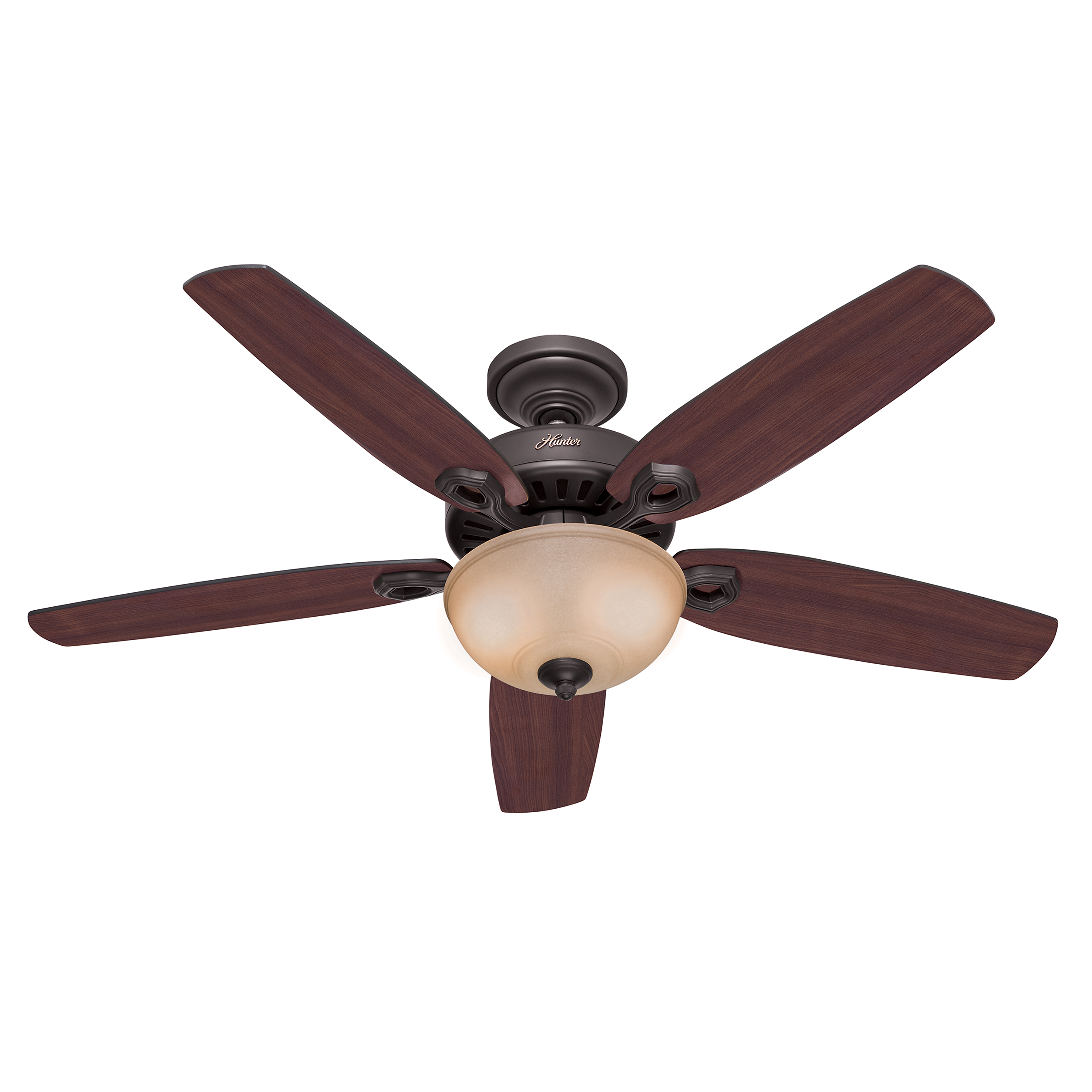 Hunter Deckenventilator Builder Deluxe NB Produktbild Ean:0049694505729 SKU:50572 Deckenventilator von www.Deckenventilator-Experte.de Bild 2