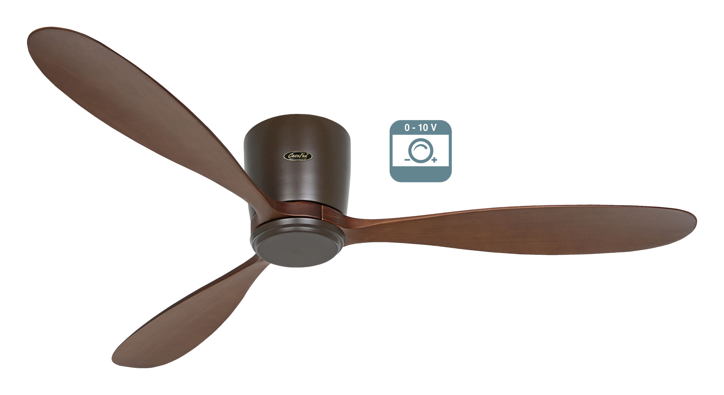 CasaFan Deckenventilator Eco Plano Wood BZ-NB 0 - 10 V Produktbild Ean:4024397382521 SKU:3132941 Deckenventilator von www.Deckenventilator-Experte.de Bild 1