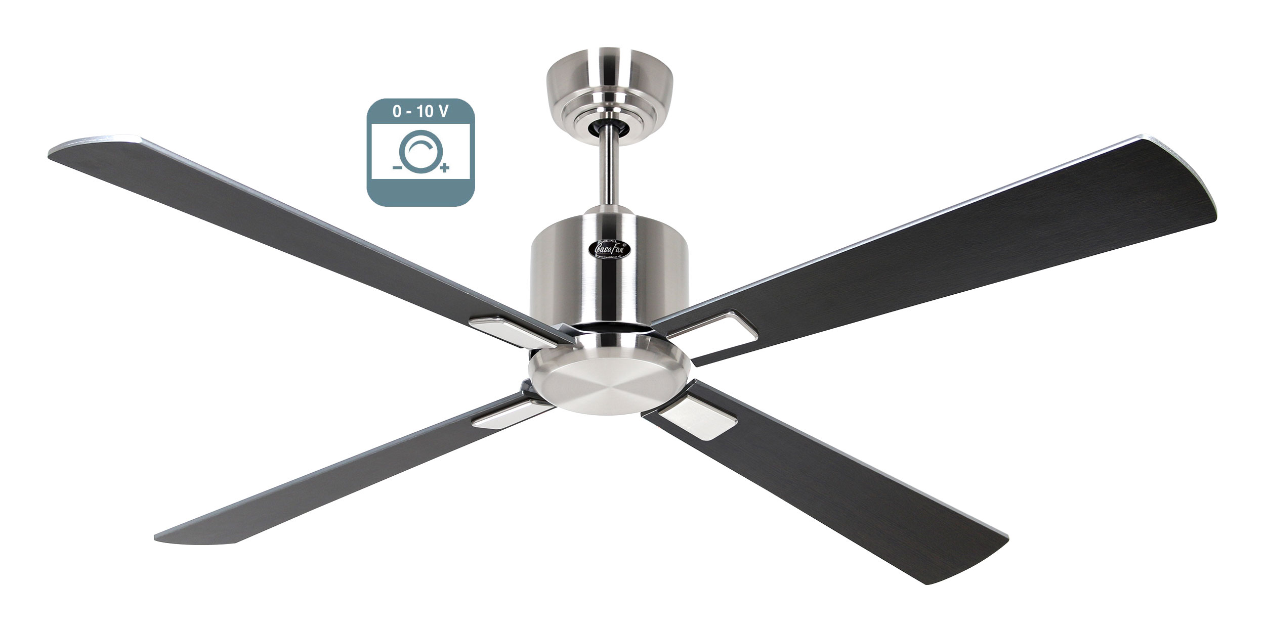 CasaFan Deckenventilator Eco Neo III 132 BN-WN/SI 0 - 10 V Produktbild Ean:4024397384495 SKU:9422421 Deckenventilator von www.Deckenventilator-Experte.de Bild 1
