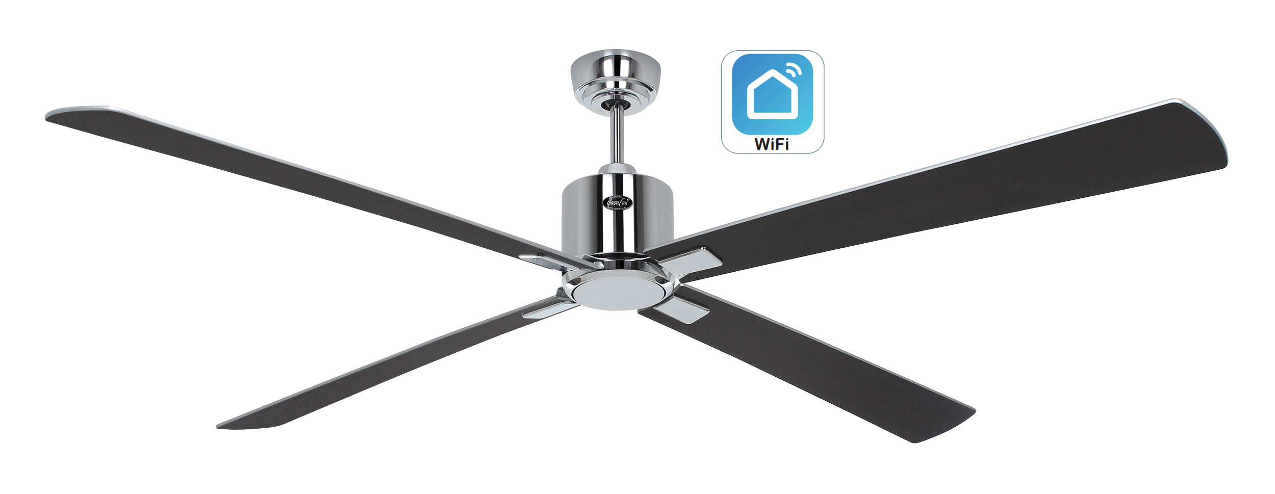 CasaFan Deckenventilator Eco Neo III 180 CH-WN/SI WiFi Produktbild Ean:4024397383900 SKU:948411W Deckenventilator von www.Deckenventilator-Experte.de Bild 1