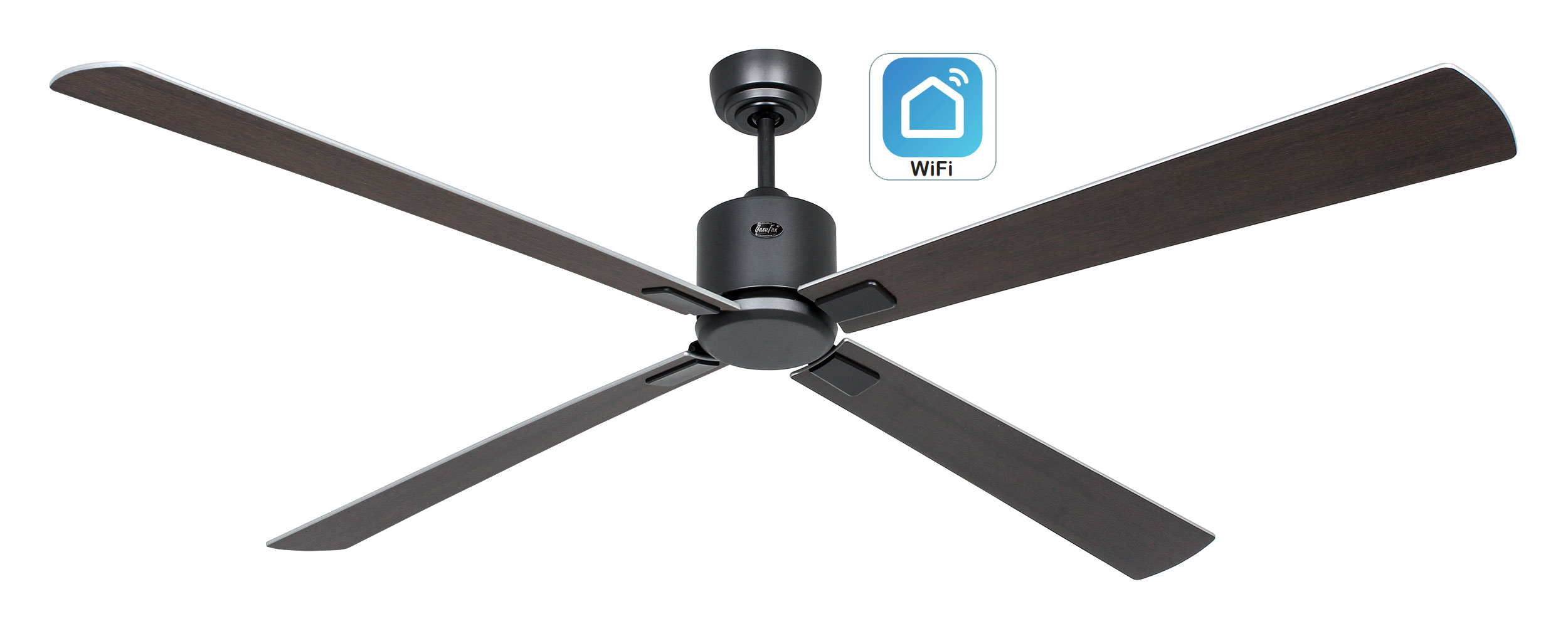 CasaFan Deckenventilator Eco Neo III 180 BG-WN/SI WiFi Produktbild Ean:4024397384006 SKU:952411W Deckenventilator von www.Deckenventilator-Experte.de Bild 1