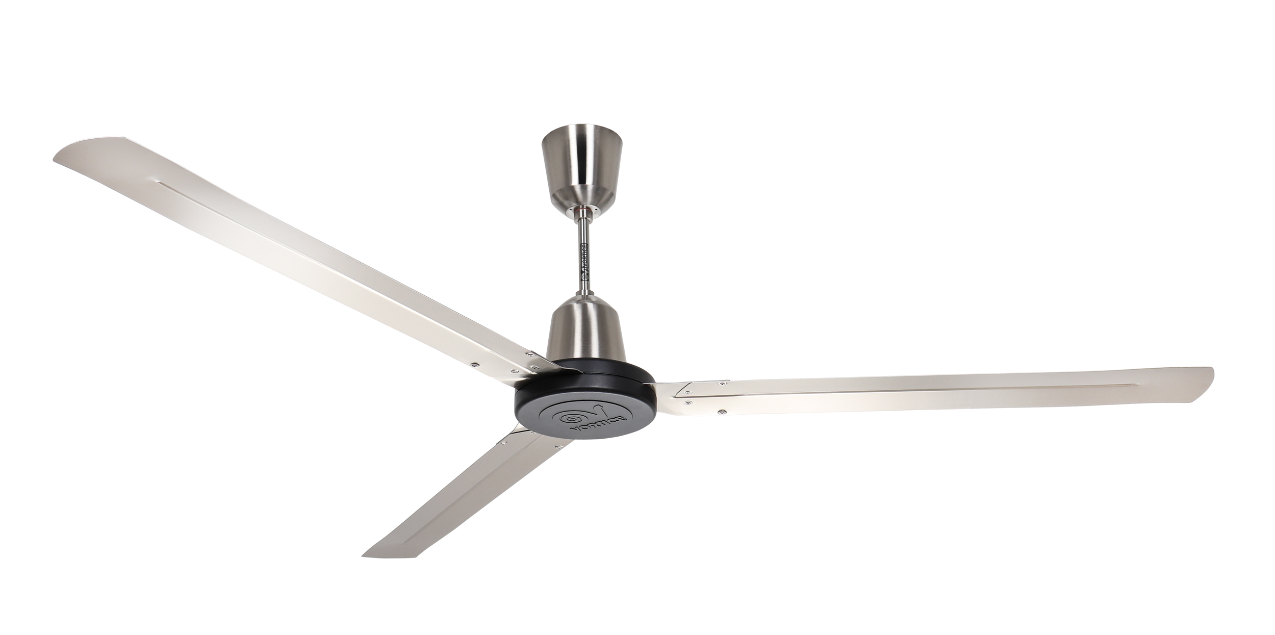 Vortice Deckenventilator Nordik HD 200 Inox Produktbild Ean:8010300610276 SKU:61027 Deckenventilator von www.Deckenventilator-Experte.de Bild 1