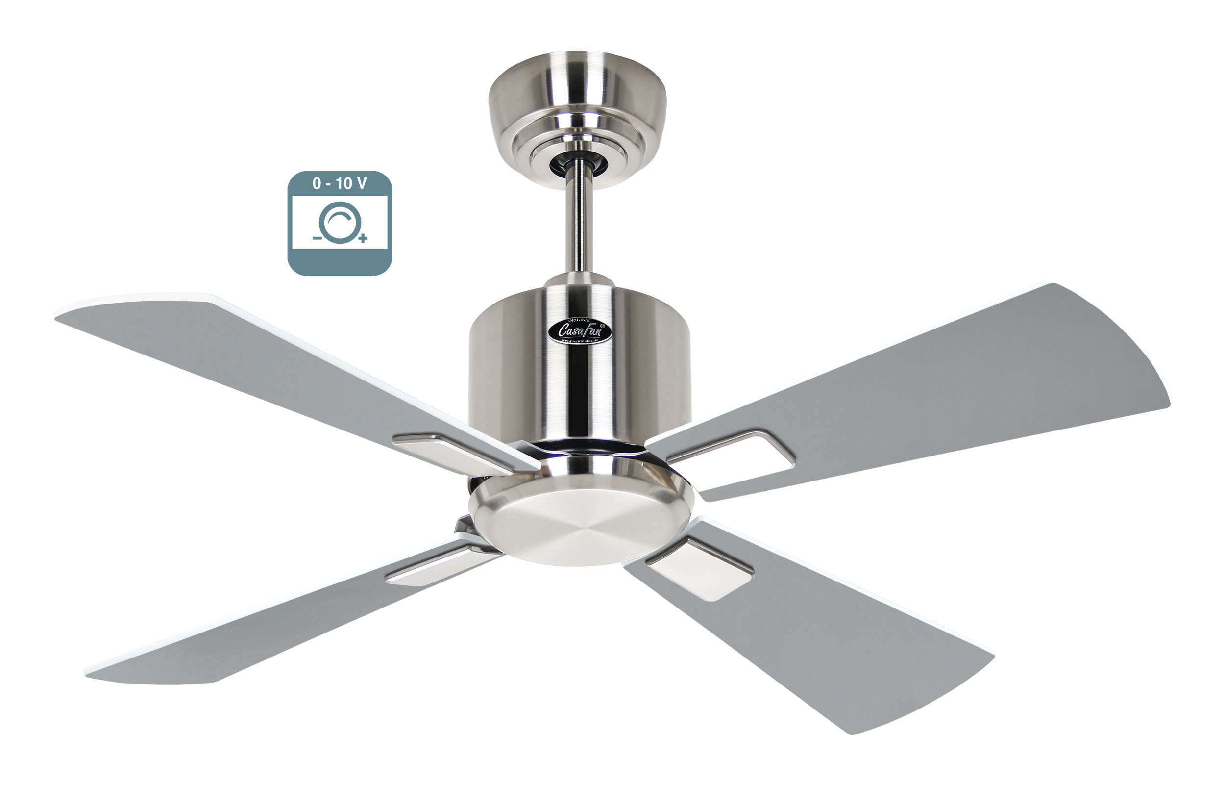 CasaFan Deckenventilator Eco Neo III 92 BN-WE/LG 0 - 10 V Produktbild Ean:4024397384082 SKU:9420311 Deckenventilator von www.Deckenventilator-Experte.de Bild 1