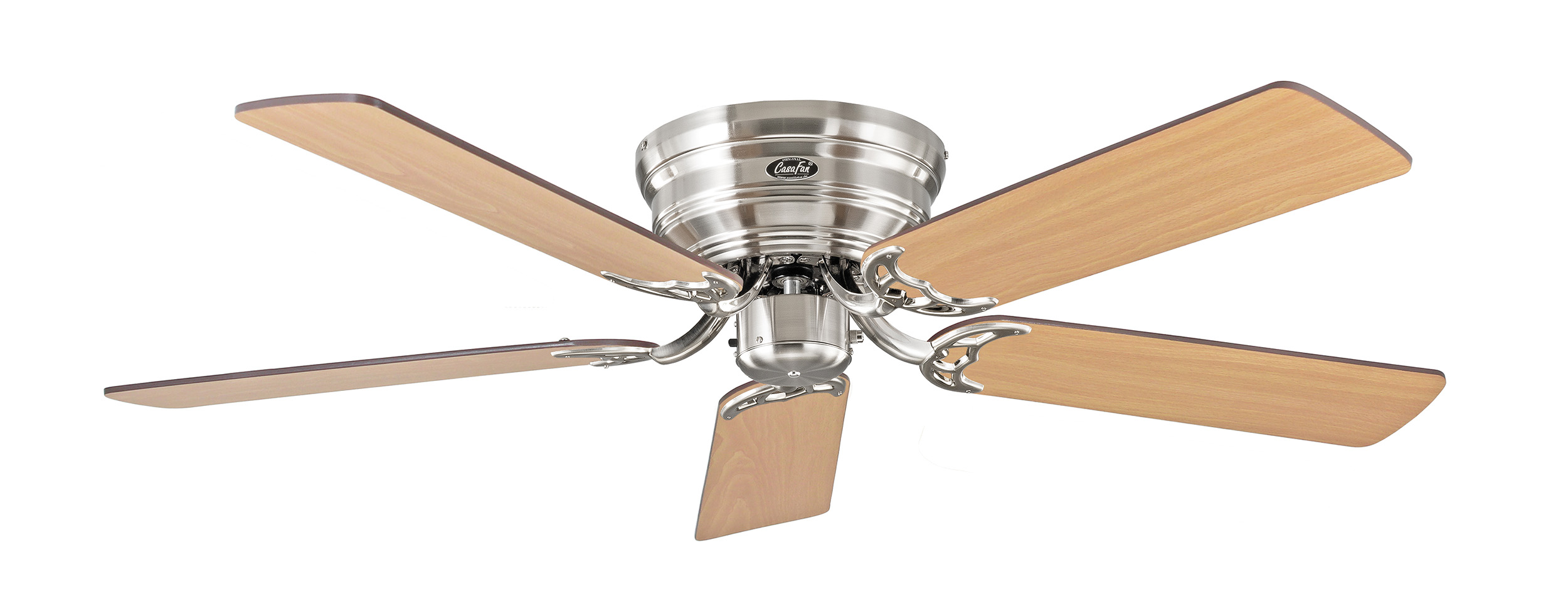 CasaFan Deckenventilator Classic Flat 132-III BN-NB/BU Produktbild Ean:4024397365937 SKU:5132051 Deckenventilator von www.Deckenventilator-Experte.de Bild 2