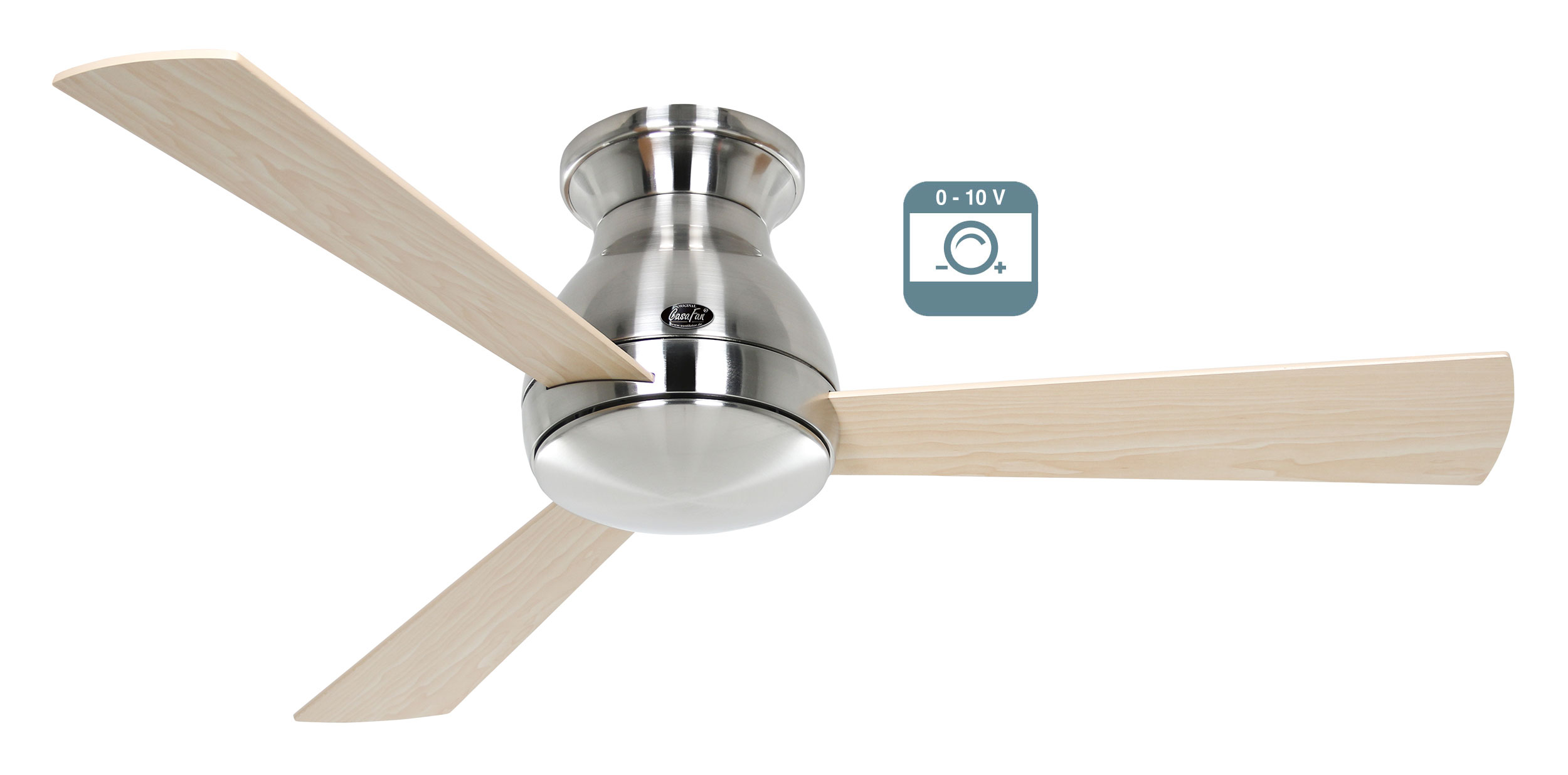 CasaFan Deckenventilator Eco Pallas 116 BN-AH/BU 0 - 10 V Produktbild Ean:4024397382255 SKU:3116701 Deckenventilator von www.Deckenventilator-Experte.de Bild 1