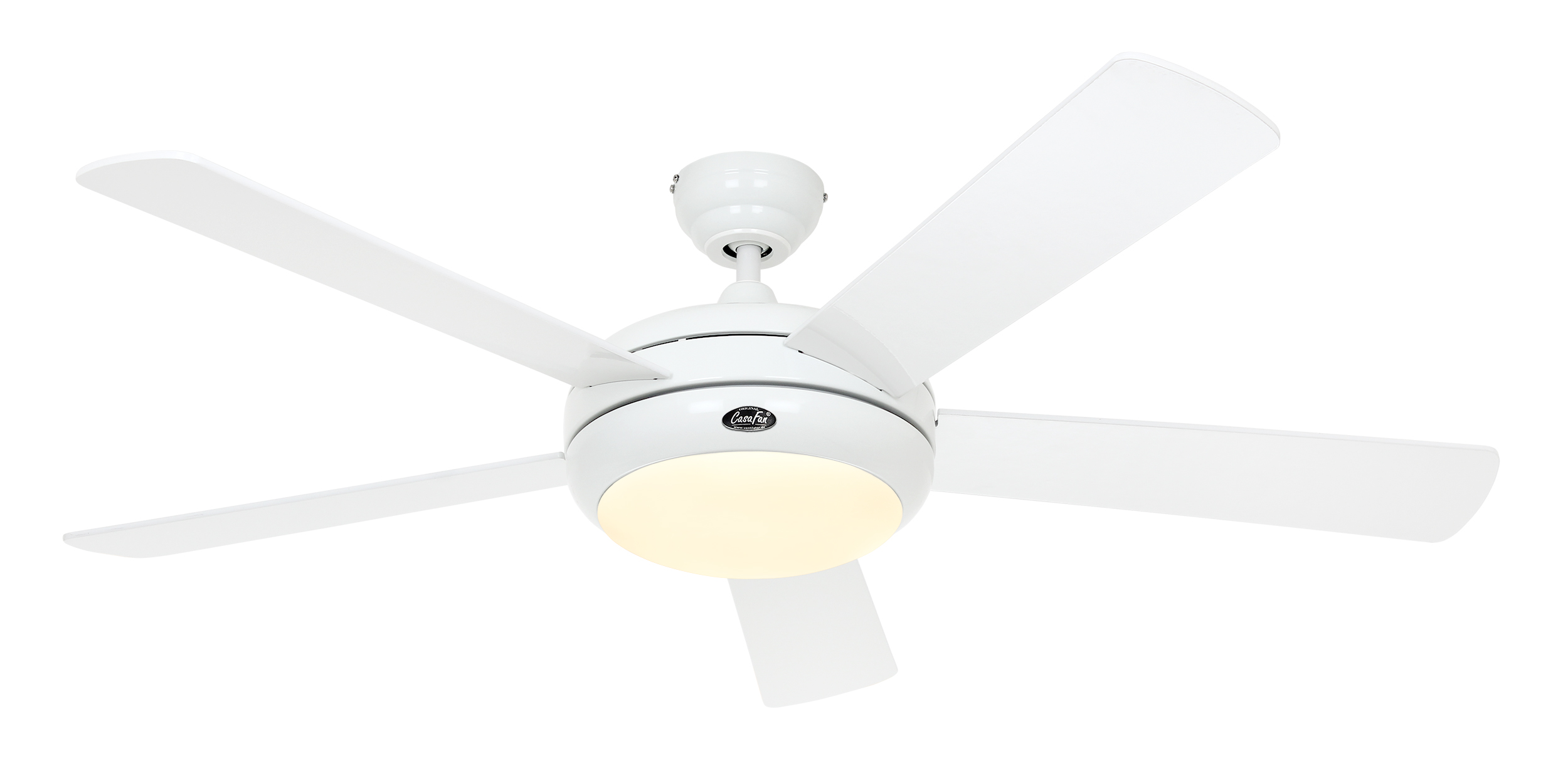 CasaFan Deckenventilator Titanium 132 WE-WE/LG mit Fernbedienung Produktbild Ean:4024397132614 SKU:9513261 Deckenventilator von www.Deckenventilator-Experte.de Bild 1