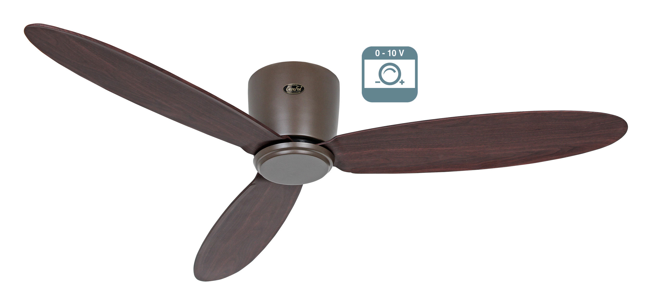 CasaFan Deckenventilator Eco Plano II 132 BZ-NB 0 - 10 V Produktbild Ean:4024397382224 SKU:3132821 Deckenventilator von www.Deckenventilator-Experte.de Bild 1