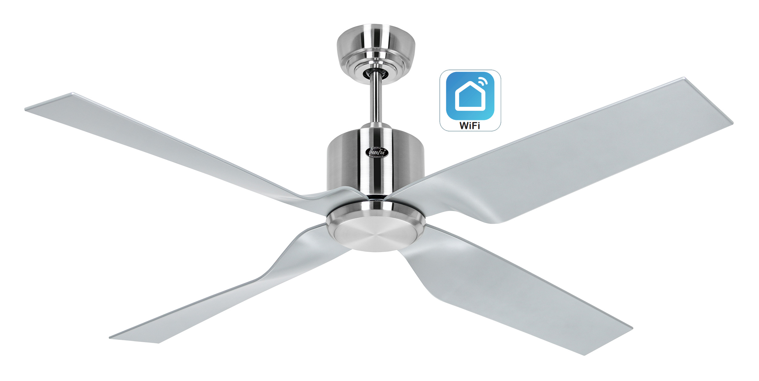 CasaFan Deckenventilator Eco Dynamix II BN-SI WiFi Produktbild Ean:4024397381180 SKU:313273W Deckenventilator von www.Deckenventilator-Experte.de Bild 1