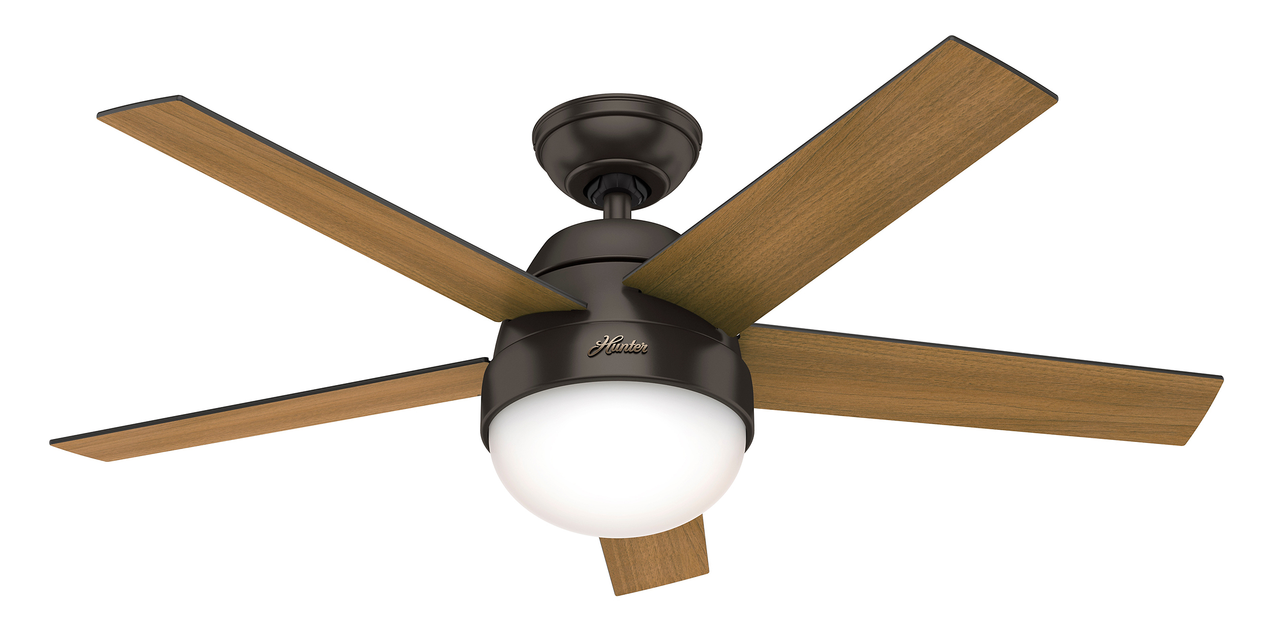 Hunter Deckenventilator Stile 117 PB Produktbild Ean:0049694506412 SKU:50641 Deckenventilator von www.Deckenventilator-Experte.de Bild 2