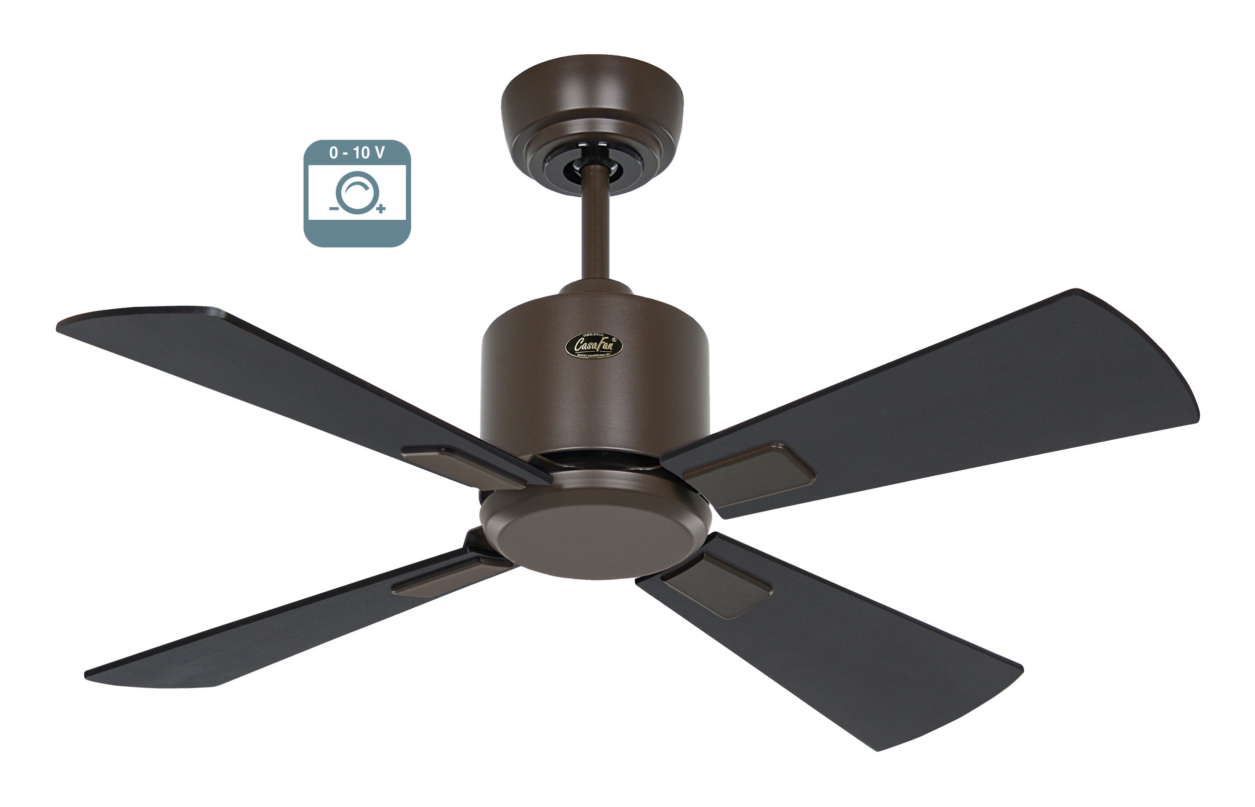 CasaFan Deckenventilator Eco Neo III 92 BZ-SW/TK 0 - 10 V Produktbild Ean:4024397384112 SKU:9490011 Deckenventilator von www.Deckenventilator-Experte.de Bild 1