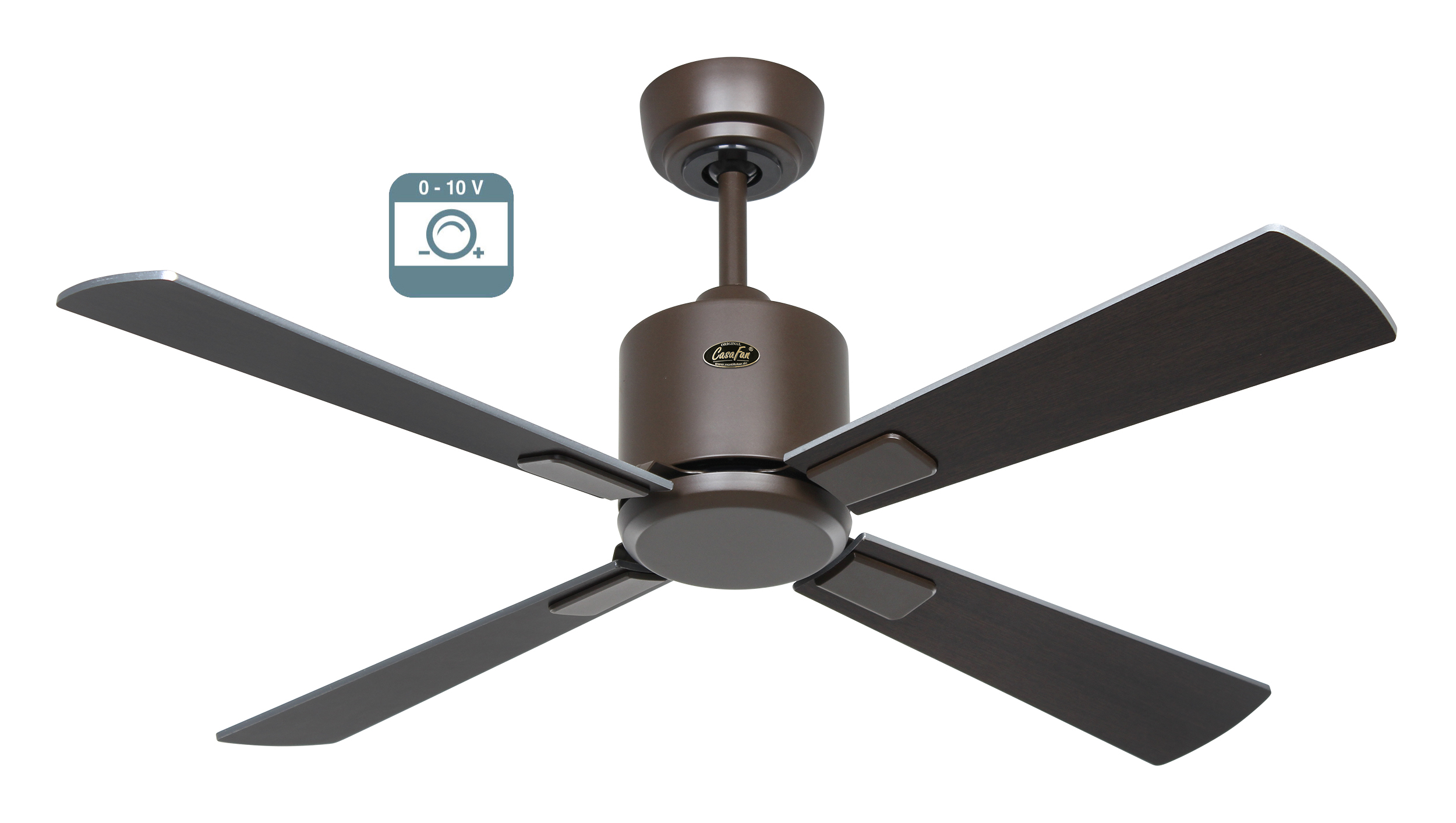 CasaFan Deckenventilator Eco Neo III 103 BZ-WN/SI 0 - 10 V Produktbild Ean:4024397384310 SKU:9491411 Deckenventilator von www.Deckenventilator-Experte.de Bild 1