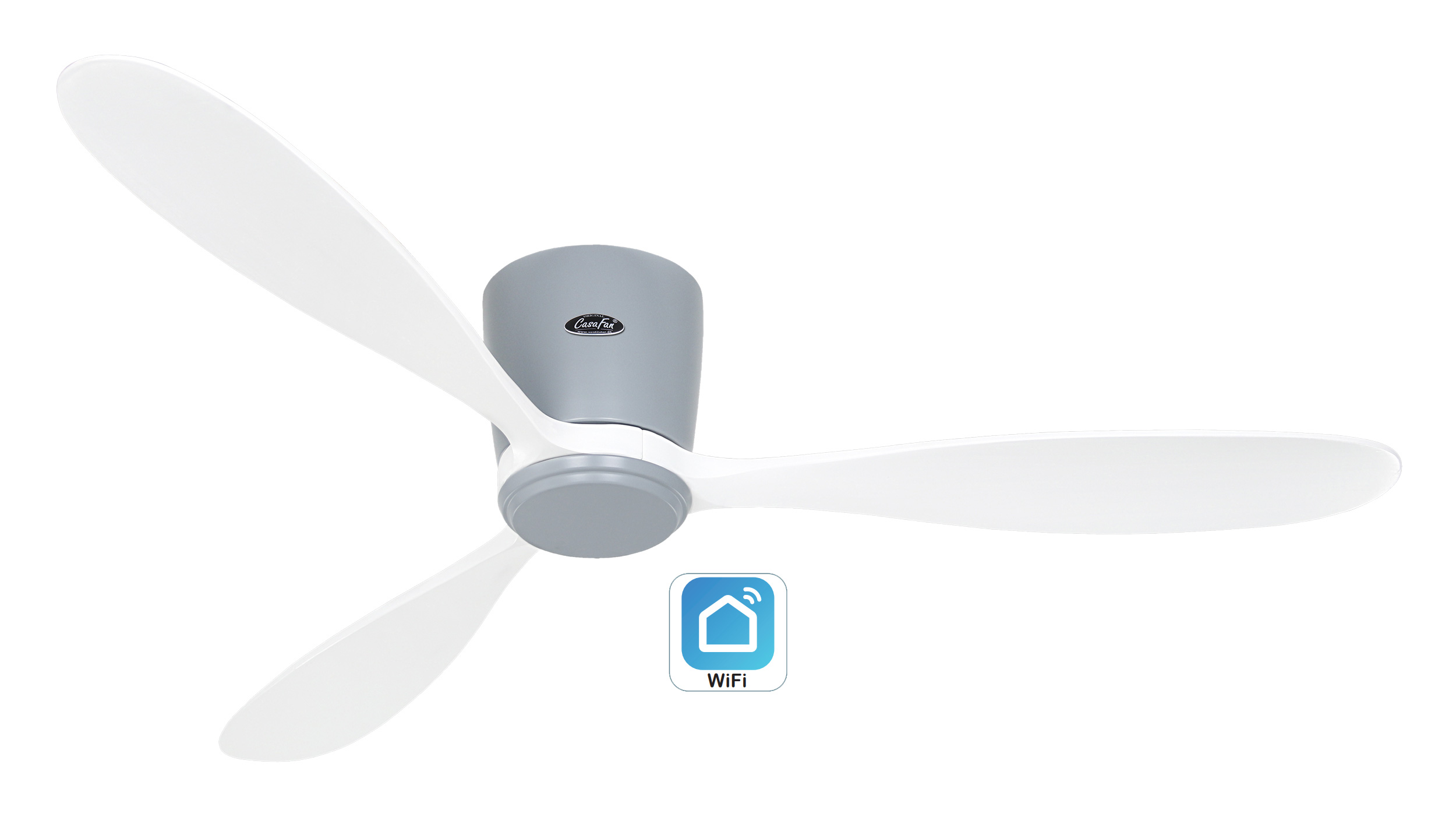CasaFan Deckenventilator Eco Plano Wood LG-WE WiFi Produktbild Ean:4024397381111 SKU:313277W Deckenventilator von www.Deckenventilator-Experte.de Bild 1