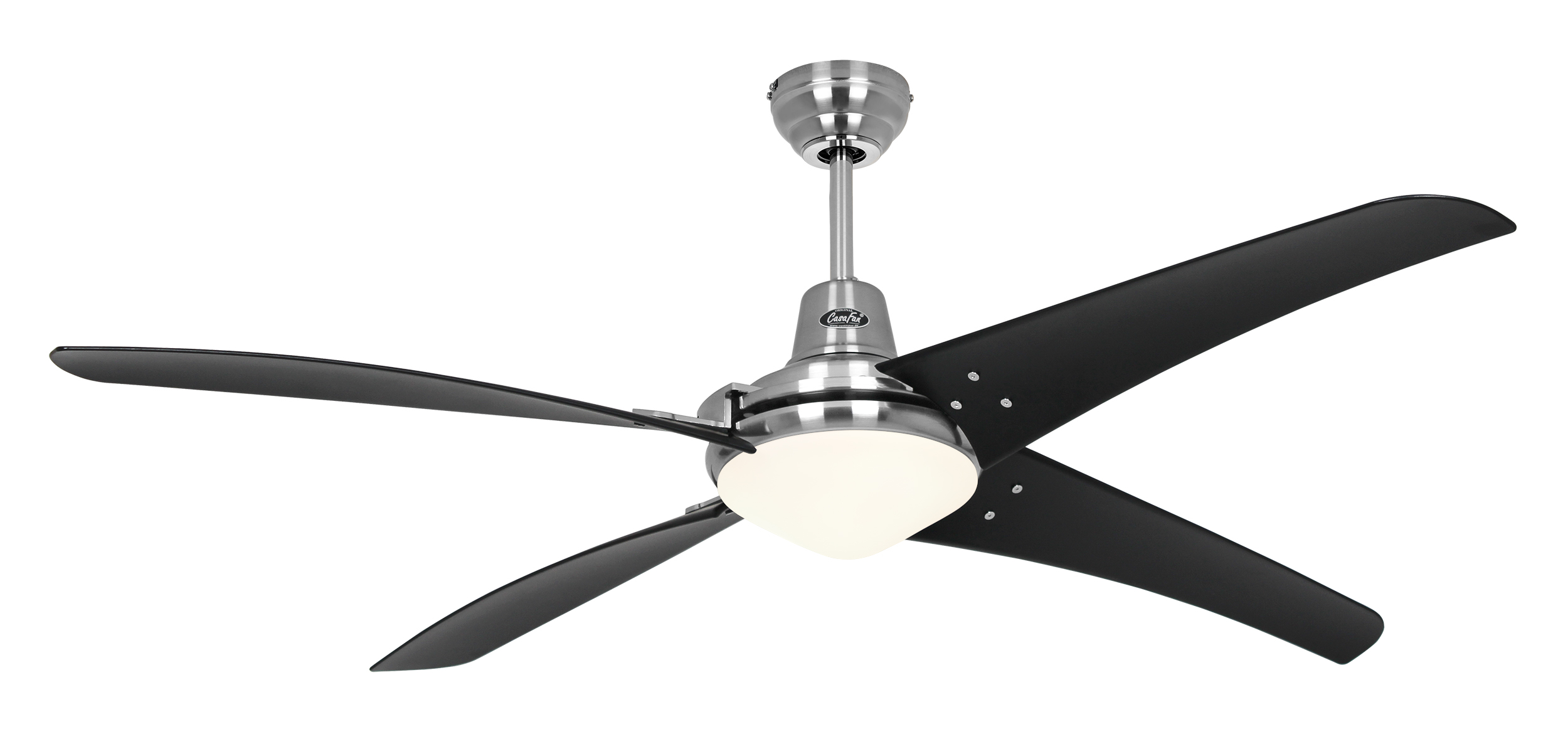 CasaFan Deckenventilator Mirage BN-SW ohne Steuerung Produktbild Ean:4024397340798 SKU:313211 Deckenventilator von www.Deckenventilator-Experte.de Bild 1