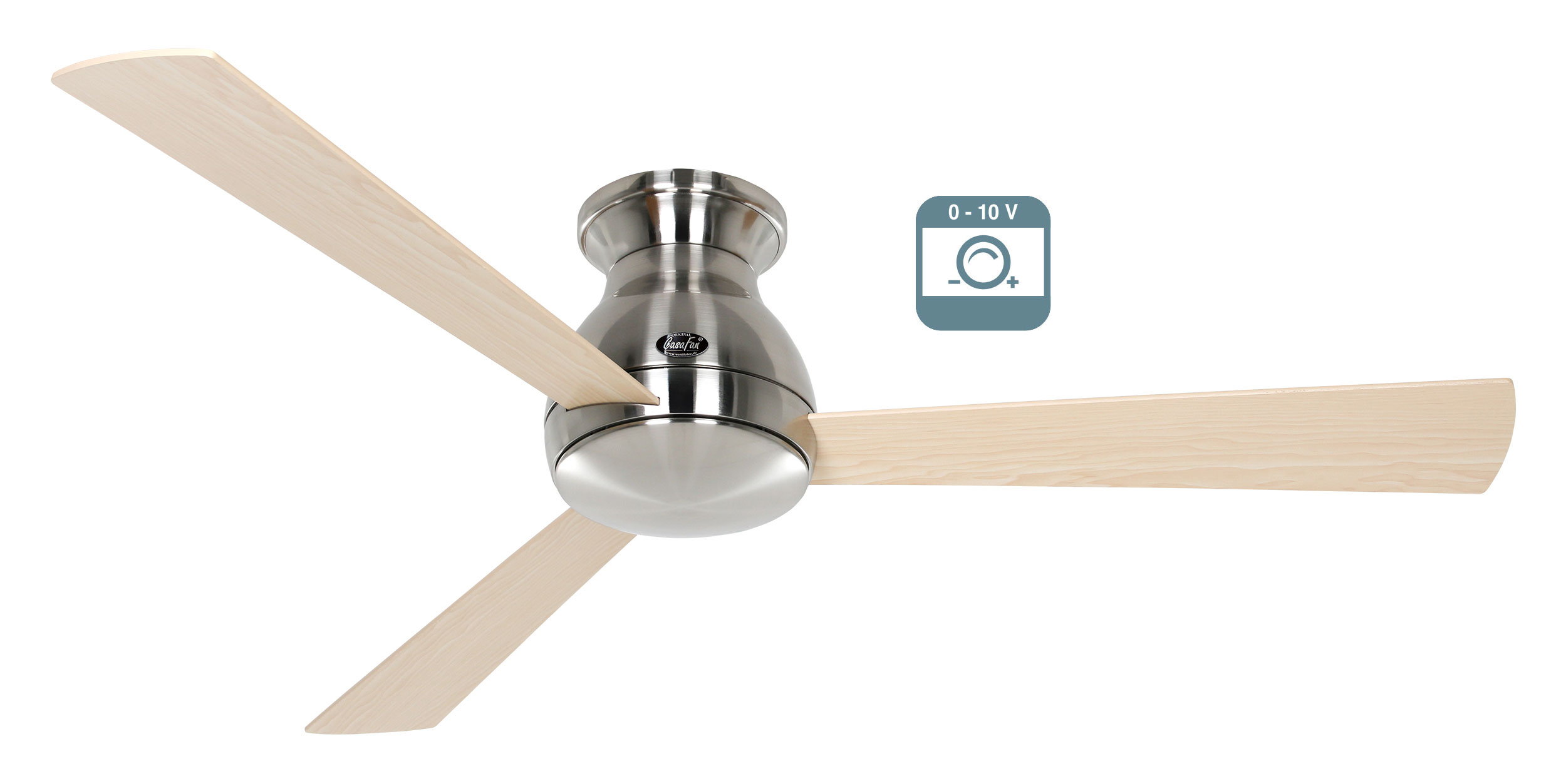 CasaFan Deckenventilator Eco Pallas 142 BN-AH/BU 0 - 10 V Produktbild Ean:4024397382330 SKU:3142701 Deckenventilator von www.Deckenventilator-Experte.de Bild 1