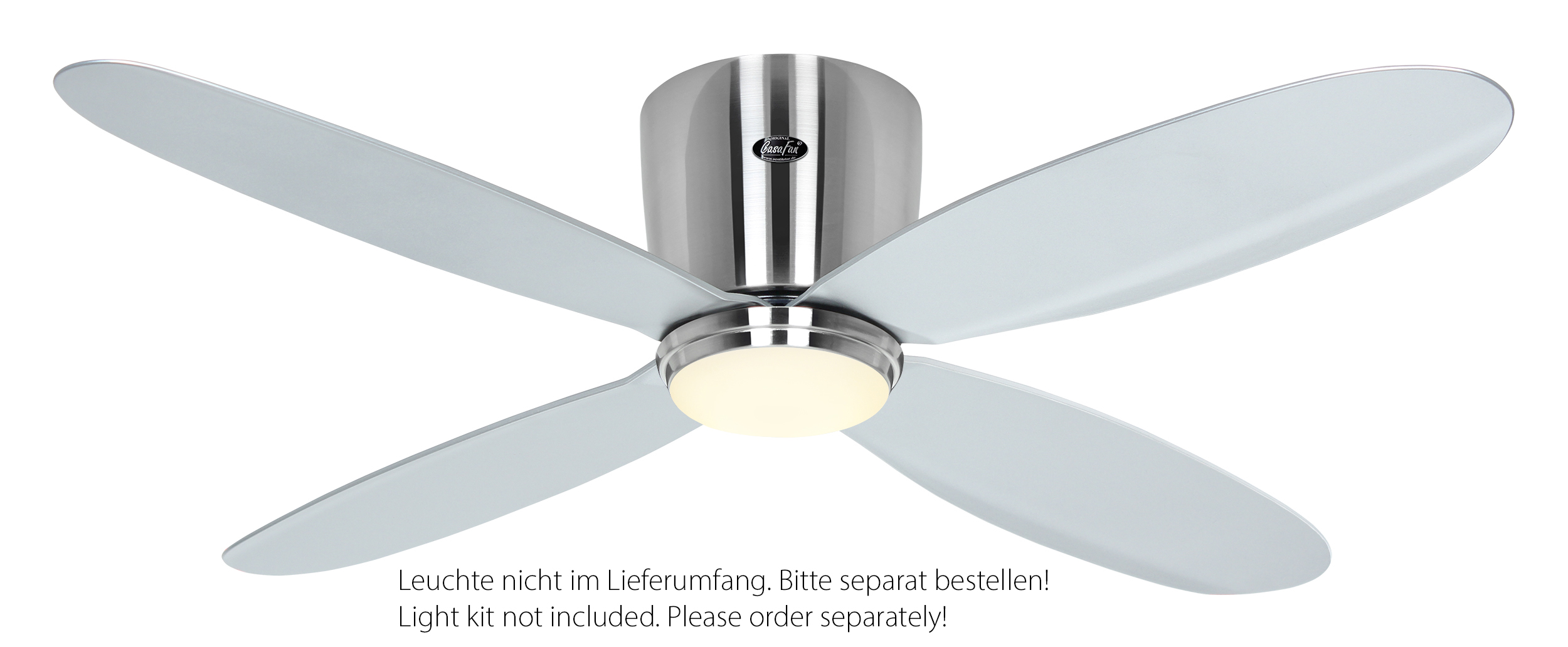 CasaFan Deckenventilator Eco Plano II 112 BN-SI 0 - 10 V Produktbild Ean:4024397382156 SKU:3112801 Deckenventilator von www.Deckenventilator-Experte.de Bild 2