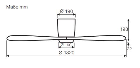 CasaFan Deckenventilator Eco Plano Wood BZ-NT 0 - 10 V Produktbild Ean:4024397382538 SKU:3132951 Deckenventilator von www.Deckenventilator-Experte.de Bild 8