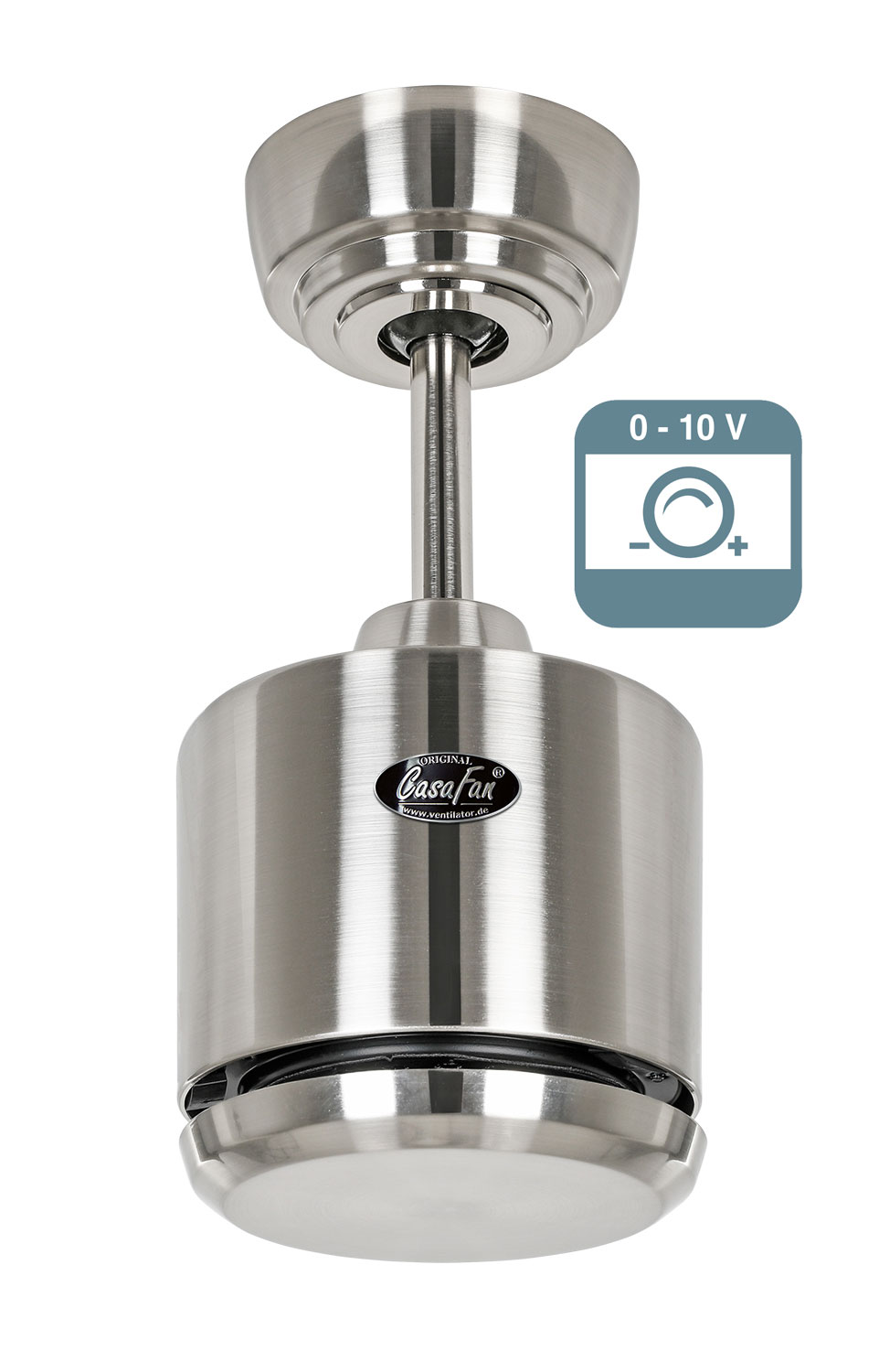 CasaFan Deckenventilator ECO NEO III BN 0 - 10 V ohne Flügel Produktbild Ean:4024397381524 SKU:4132421 Deckenventilator von www.Deckenventilator-Experte.de Bild 1