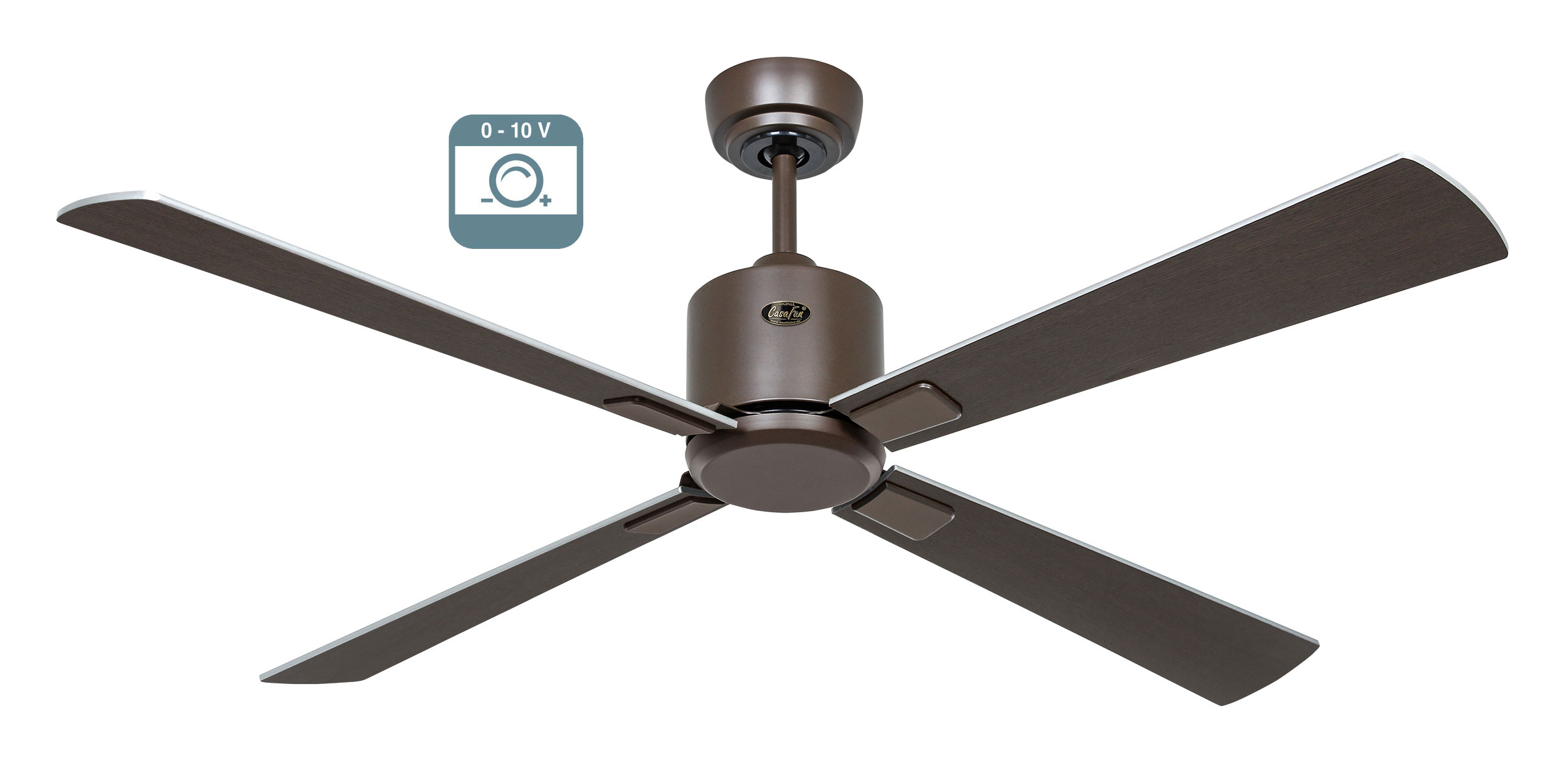 CasaFan Deckenventilator Eco Neo III 132 BZ-WN/SI 0 - 10 V Produktbild Ean:4024397384525 SKU:9492421 Deckenventilator von www.Deckenventilator-Experte.de Bild 1