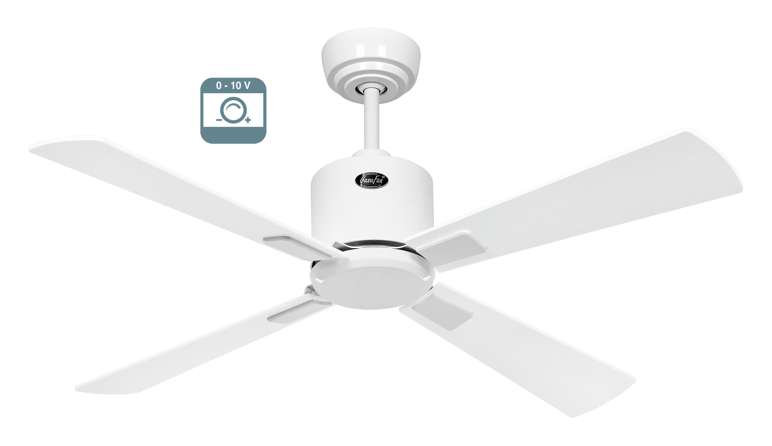 CasaFan Deckenventilator Eco Neo III 103 WE-WE/LG 0 - 10 V Produktbild Ean:4024397384396 SKU:9431311 Deckenventilator von www.Deckenventilator-Experte.de Bild 1