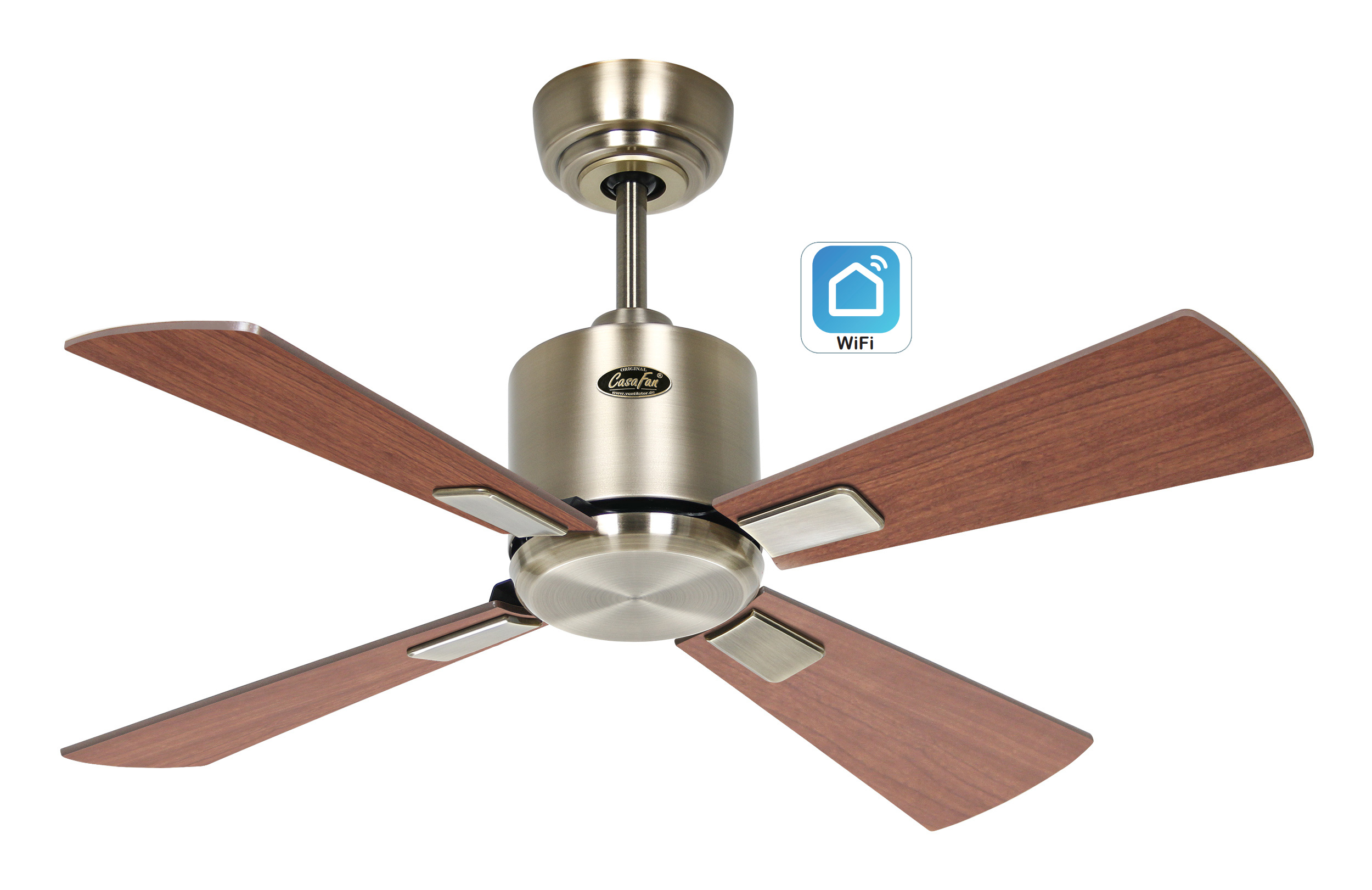 CasaFan Deckenventilator Eco Neo III 92 MA-NB/KI WiFi Produktbild Ean:4024397383207 SKU:944011W Deckenventilator von www.Deckenventilator-Experte.de Bild 1