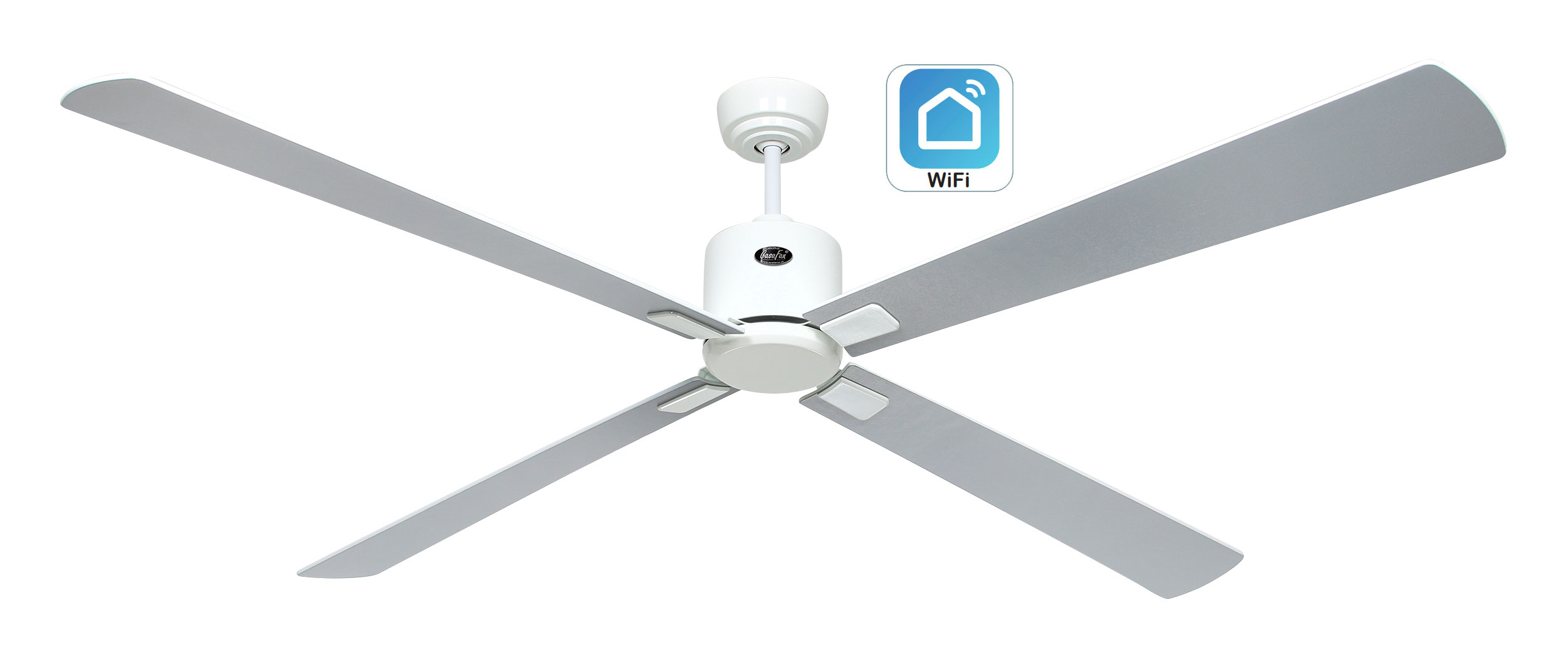 CasaFan Deckenventilator Eco Neo III 180 WE-WE/LG WiFi Produktbild Ean:4024397383856 SKU:943409W Deckenventilator von www.Deckenventilator-Experte.de Bild 1