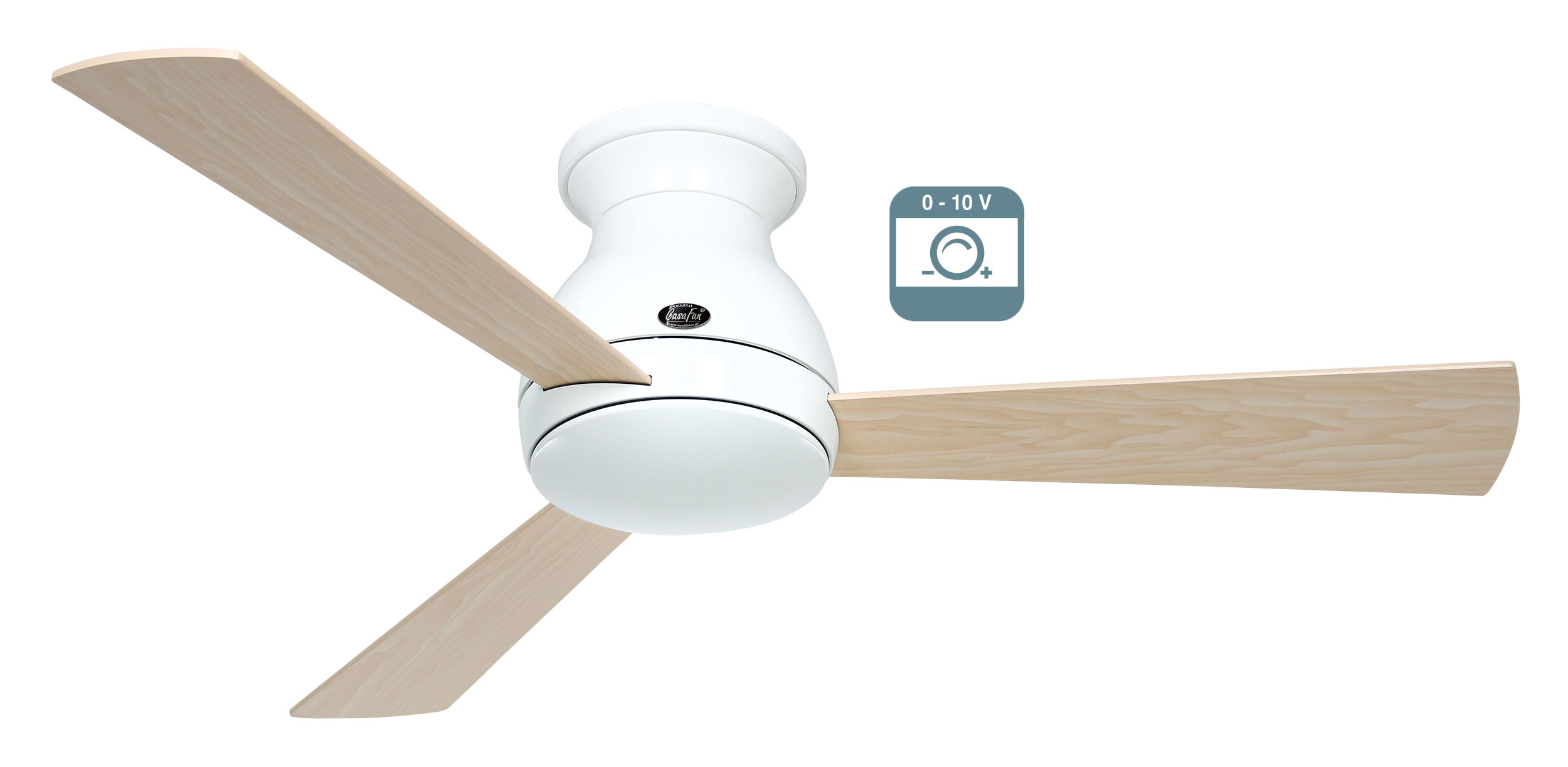 CasaFan Deckenventilator Eco Pallas 116 WE-AH/BU 0 - 10 V Produktbild Ean:4024397382293 SKU:3116741 Deckenventilator von www.Deckenventilator-Experte.de Bild 1