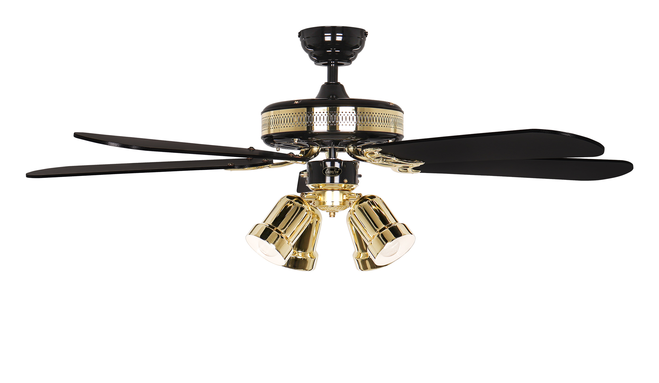 CasaFan Deckenventilator Black Magic mit Leuchte Produktbild Ean:4024397340507 SKU:513207 Deckenventilator von www.Deckenventilator-Experte.de Bild 7