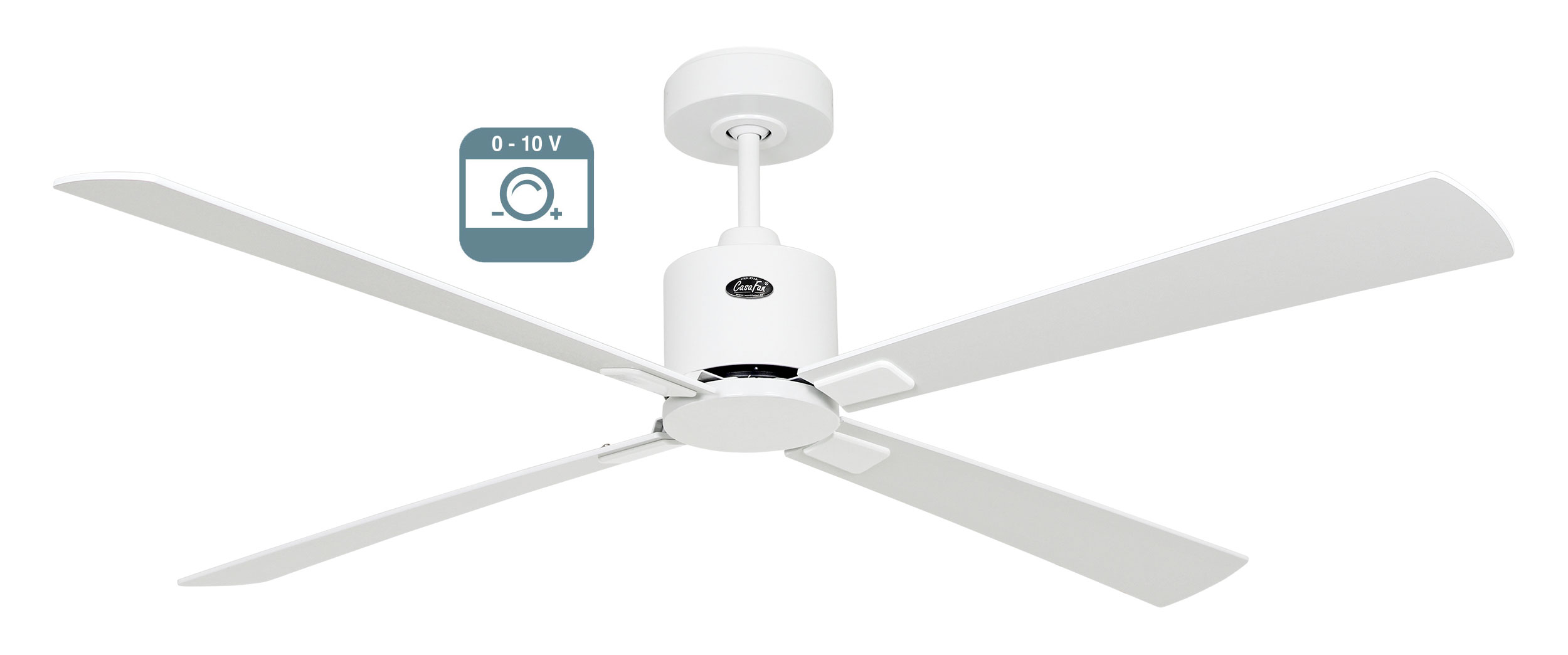 CasaFan Deckenventilator Eco Concept 152 WE-WE/LG 0 - 10 V Produktbild Ean:4024397382118 SKU:9215621 Deckenventilator von www.Deckenventilator-Experte.de Bild 1