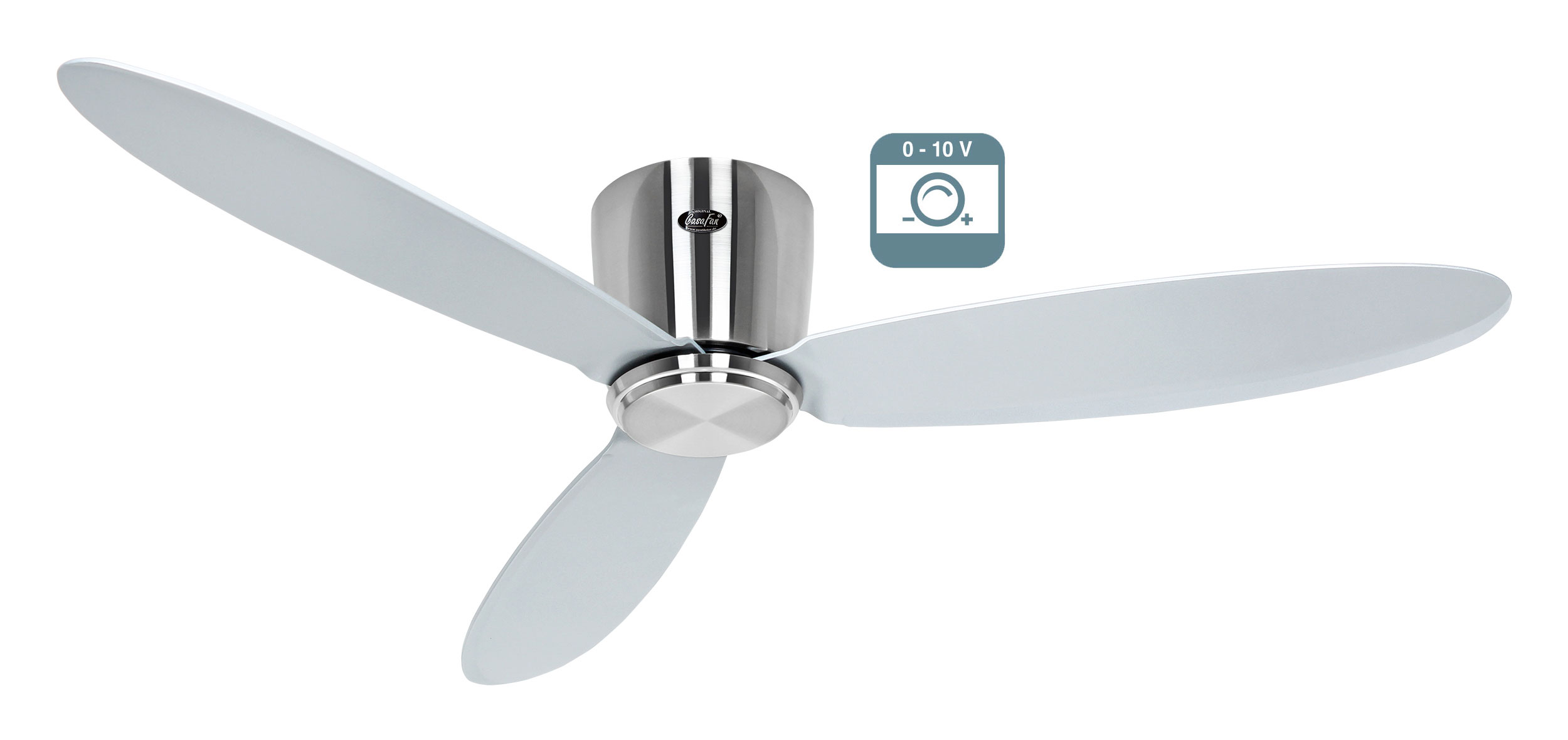 CasaFan Deckenventilator Eco Plano II 132 BN-SI 0 - 10 V Produktbild Ean:4024397382217 SKU:3132801 Deckenventilator von www.Deckenventilator-Experte.de Bild 1