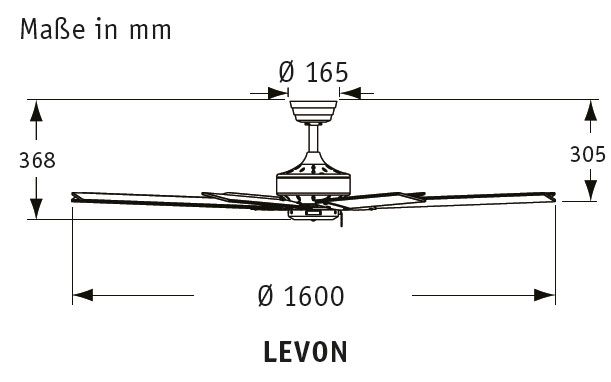 Fanimation Deckenventilator Levon OB Produktbild Ean:4024397364626 SKU:FP7910OB Deckenventilator von www.Deckenventilator-Experte.de Bild 2